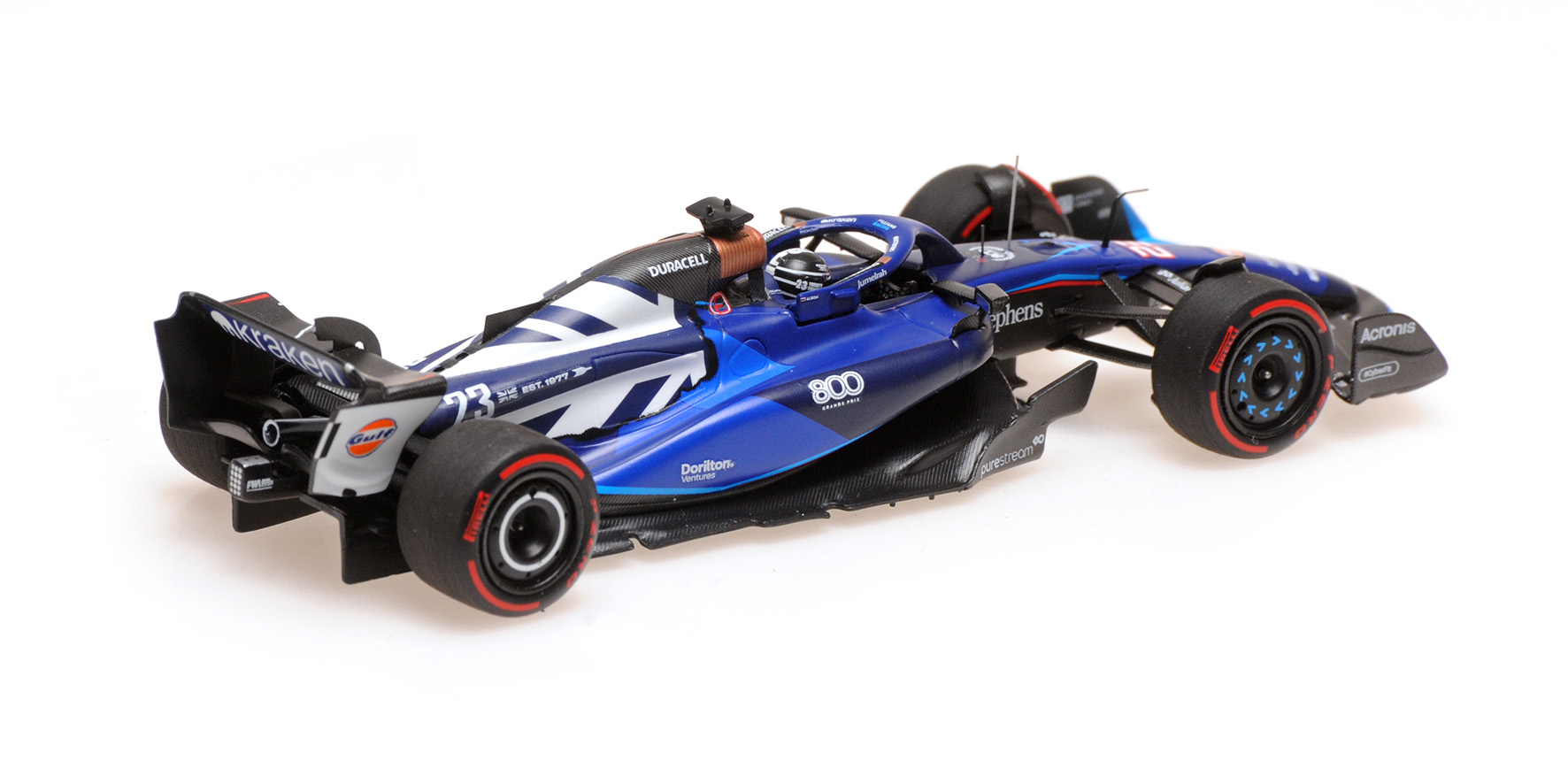 WILLIAMS RACING FW45 - ALEXANDER ALBON - WILLIAMS 800TH GP - BRITISH GP 2023