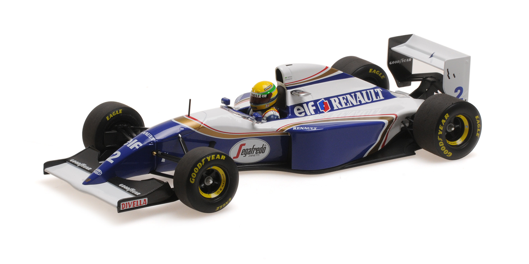 WILLIAMS RENAULT FW16 - AYRTON SENNA - SAN MARINO GP 1994 - DIRTY VERSION