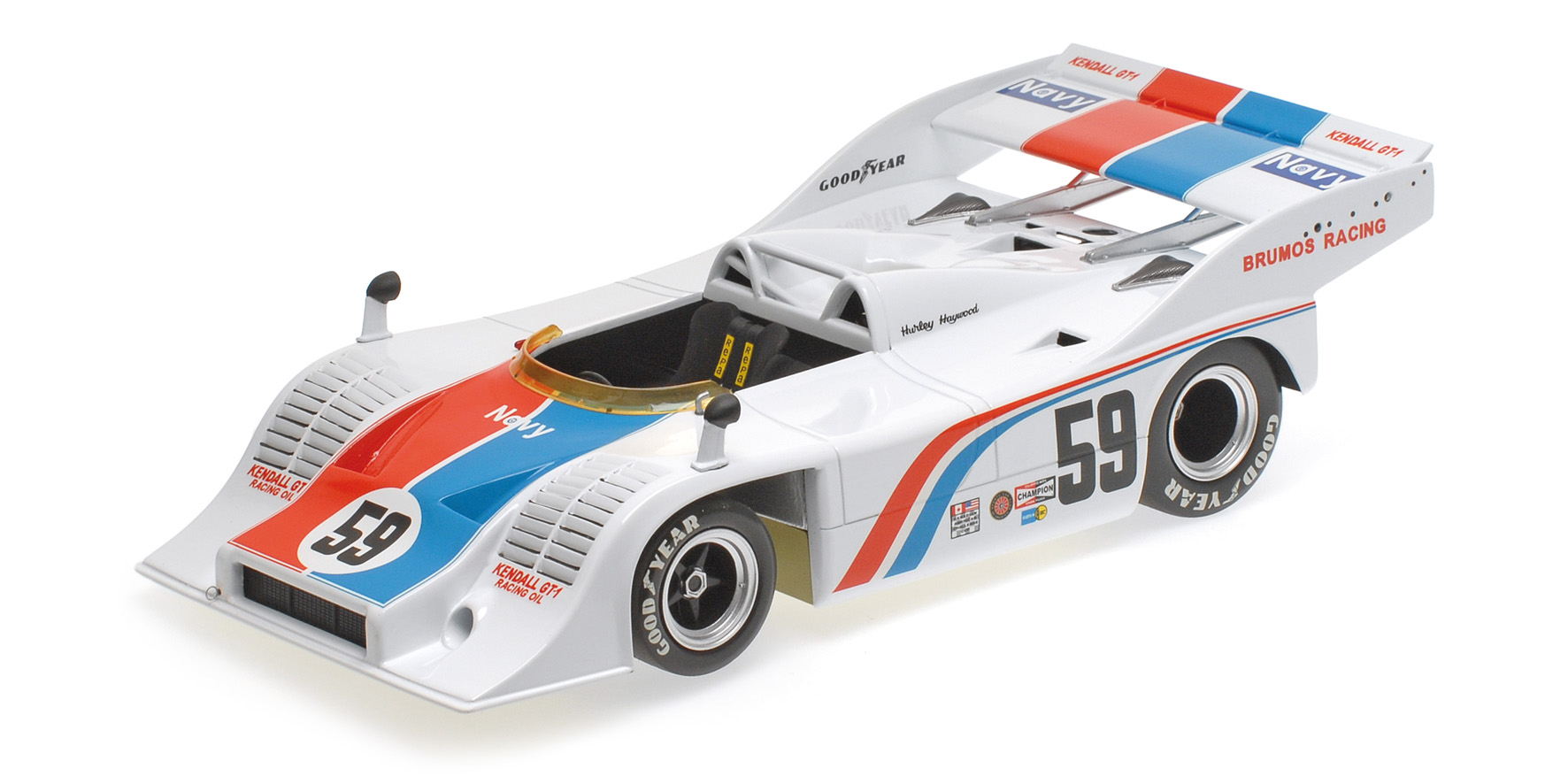 PORSCHE 917/10 - BRUMOS PORSCHE - HAYWOOD - CAN-AM CHALLENGE CUP MID OHIO 1973