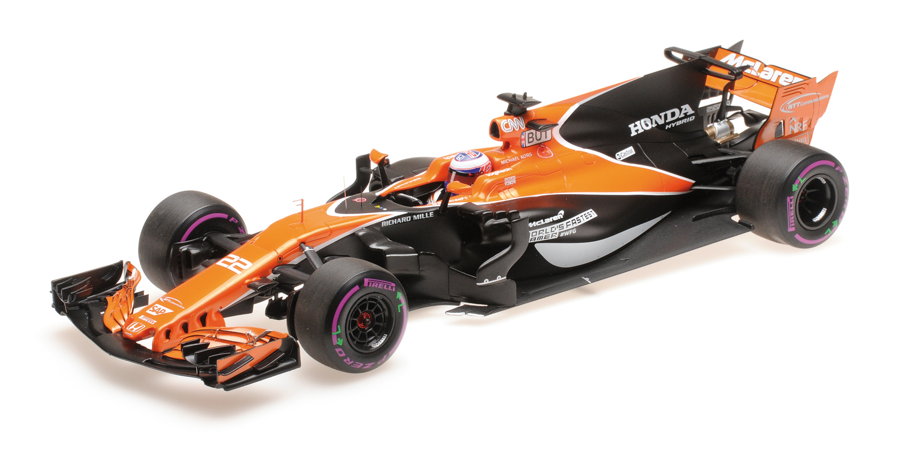 MCLAREN HONDA MCL32 - JENSON BUTTON - MONACO GP 2017