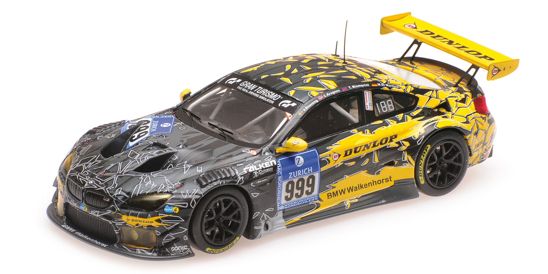 BMW M6 GT3 - WALKENHORST MOTORSPORT - BOUVENG/BLOMQVIST/KROGNES/DI MARTINO - 24H NÜRBURGRING 2016