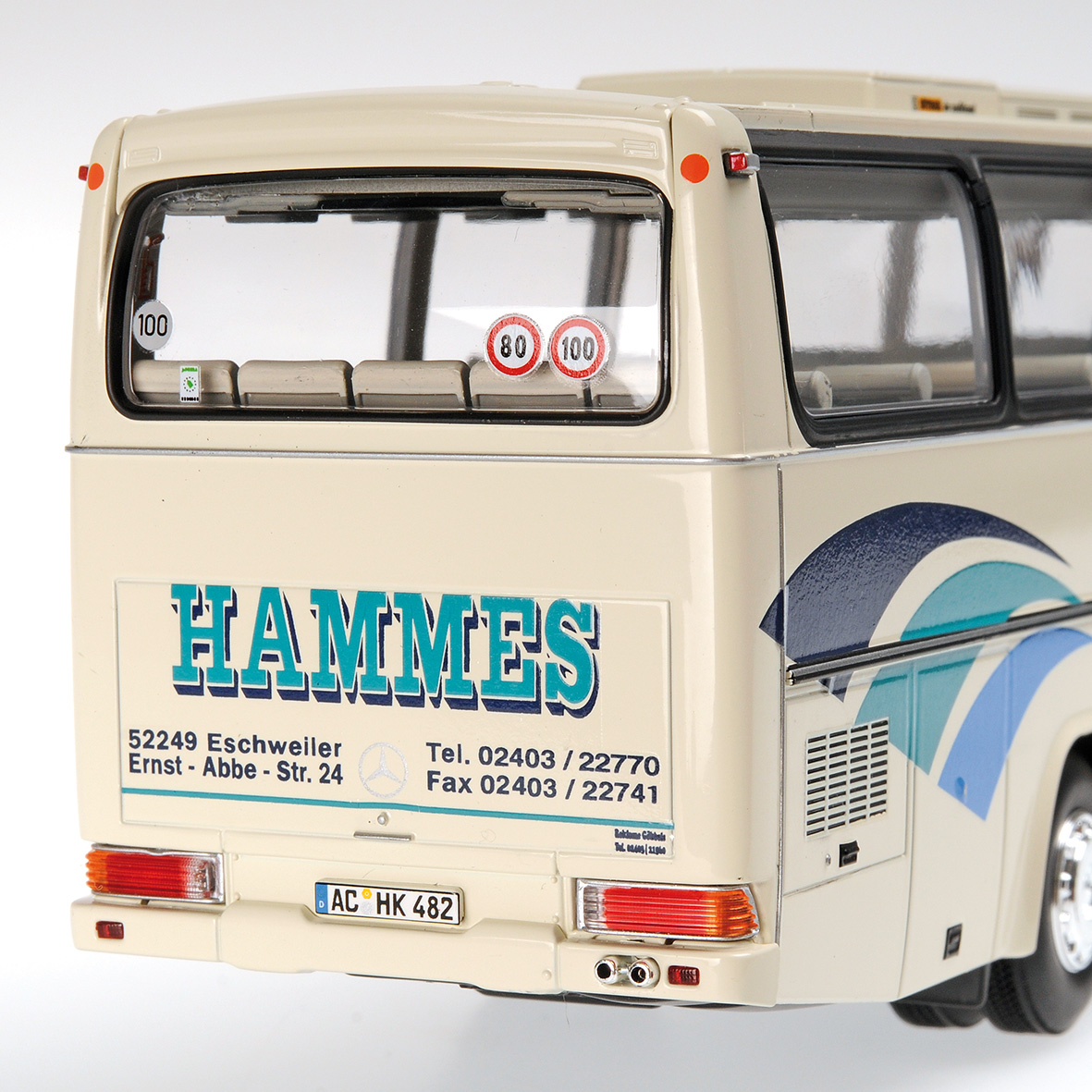 MERCEDES-BENZ O 303 RHD BUS -1979 - 'HAMMES'