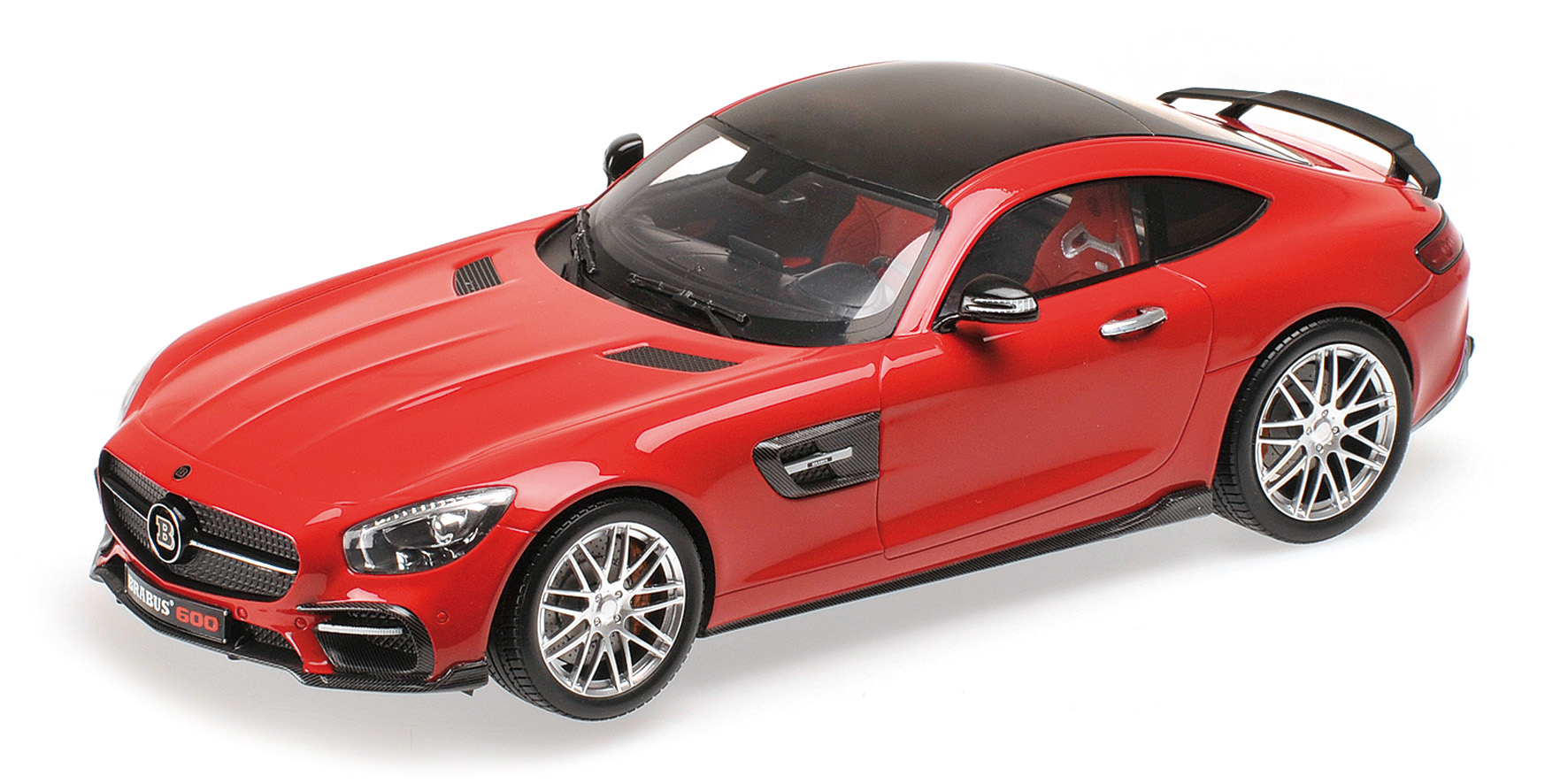 BRABUS 600 AUF BASIS MERCEDES-BENZ AMG GT S - 2016 - RED