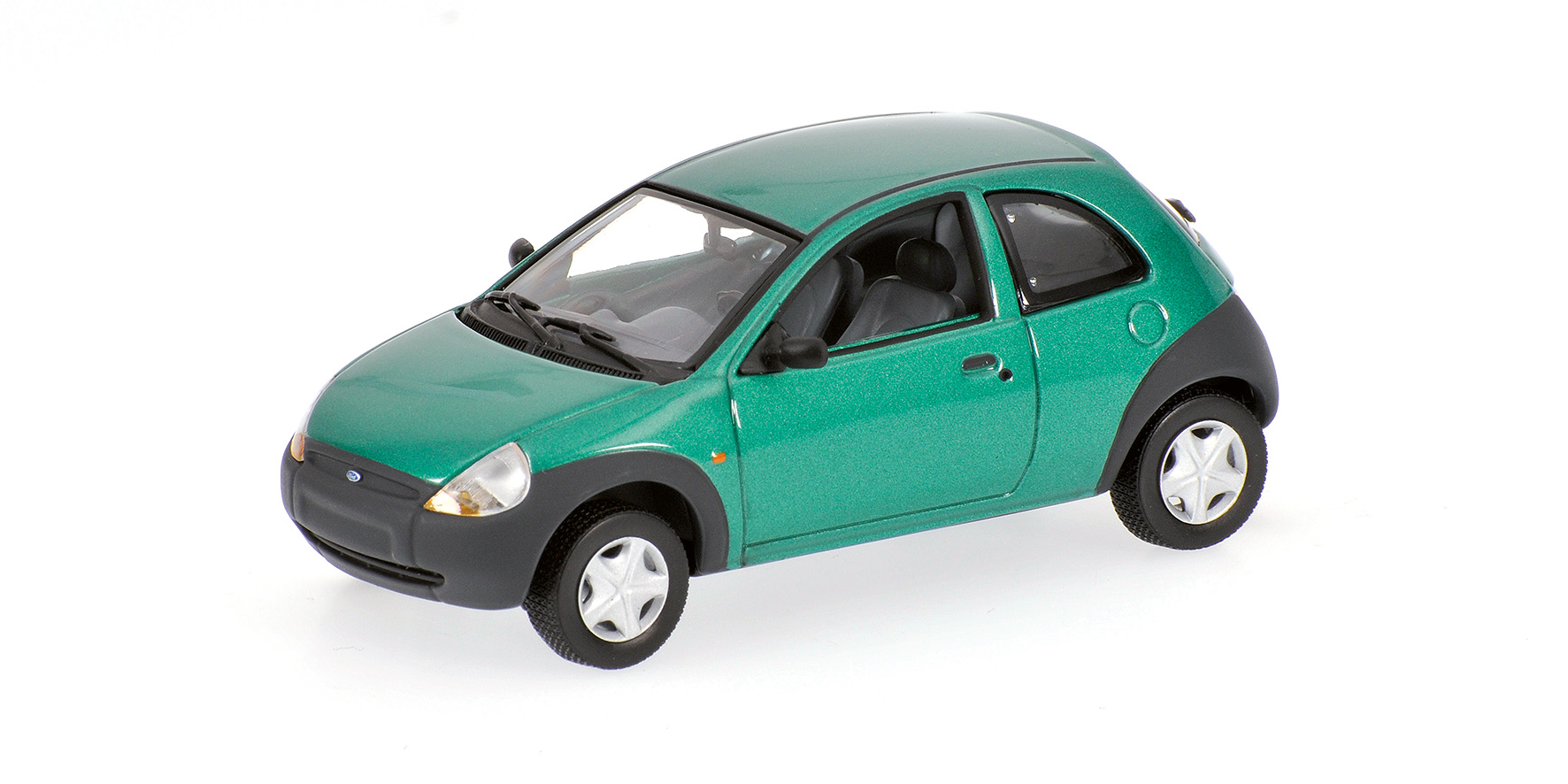 FORD KA - 1997 - LIGHT GREEN METALLIC