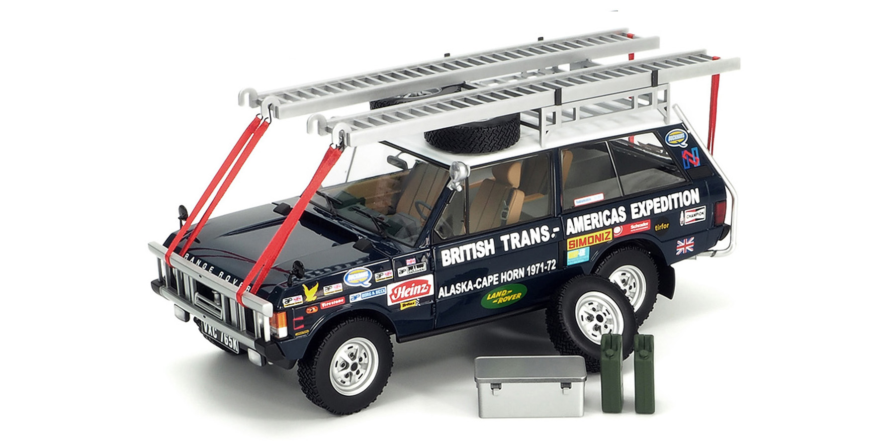 RANGE ROVER 'THE BRITISH TRANS-AMERICAS EXPEDITION' - EDITION 1971-1972 - (765K)