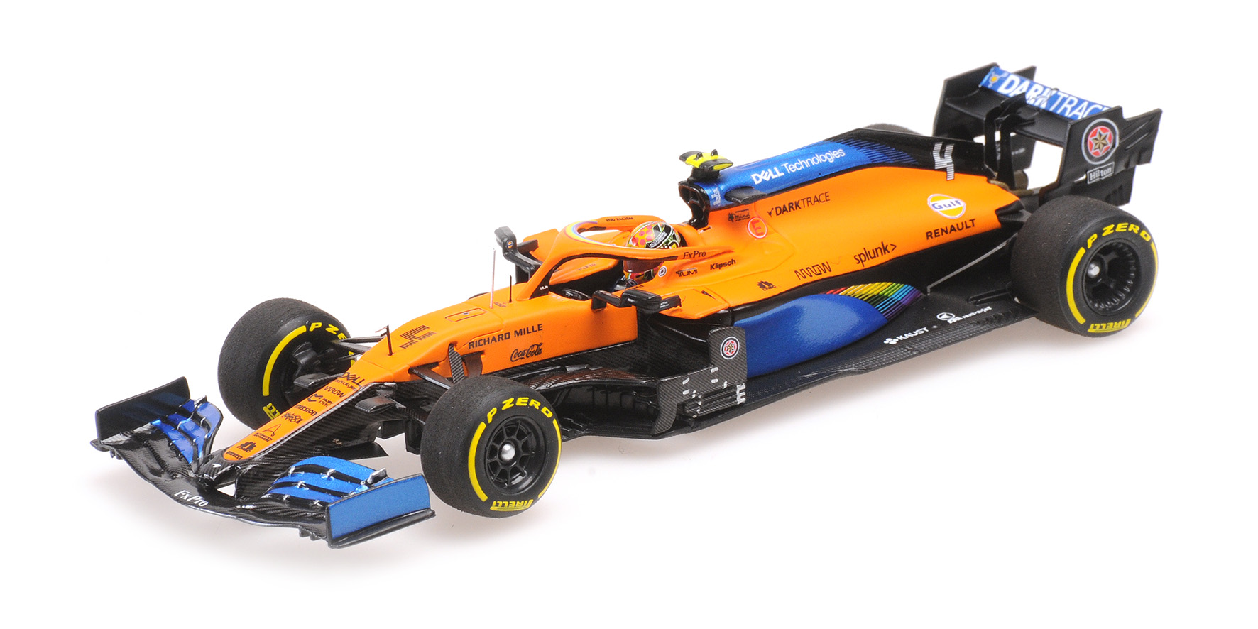 MCLAREN RENAULT MCL35 - LANDO NORRIS - 4TH PLACE ITALIAN GP 2020