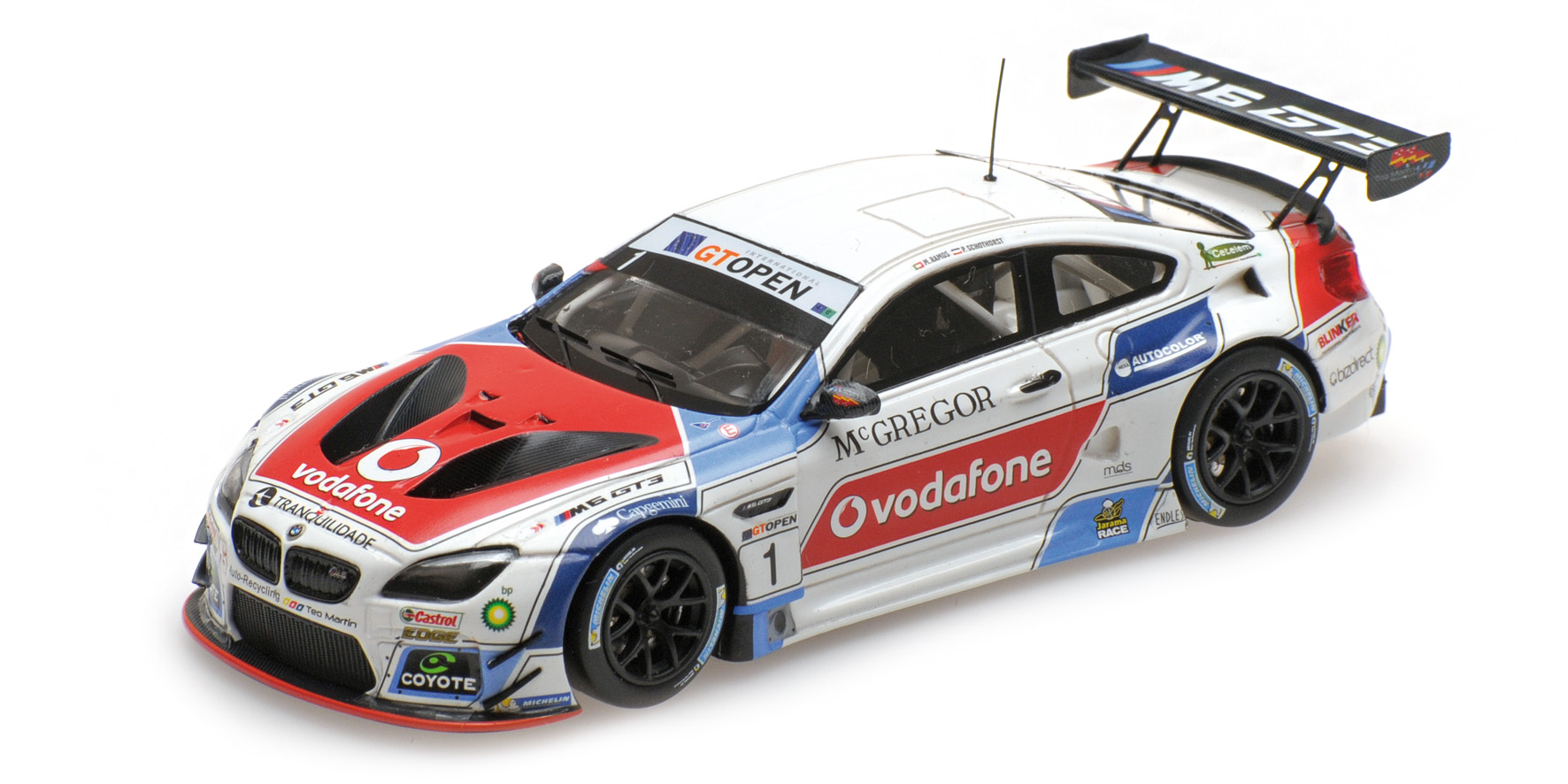 BMW M6 GT3 - TEAM TEO MARTIN MOTORSPORT - RAMOS/SCHOTHORST - INTERNATIONAL GT OPEN 2016