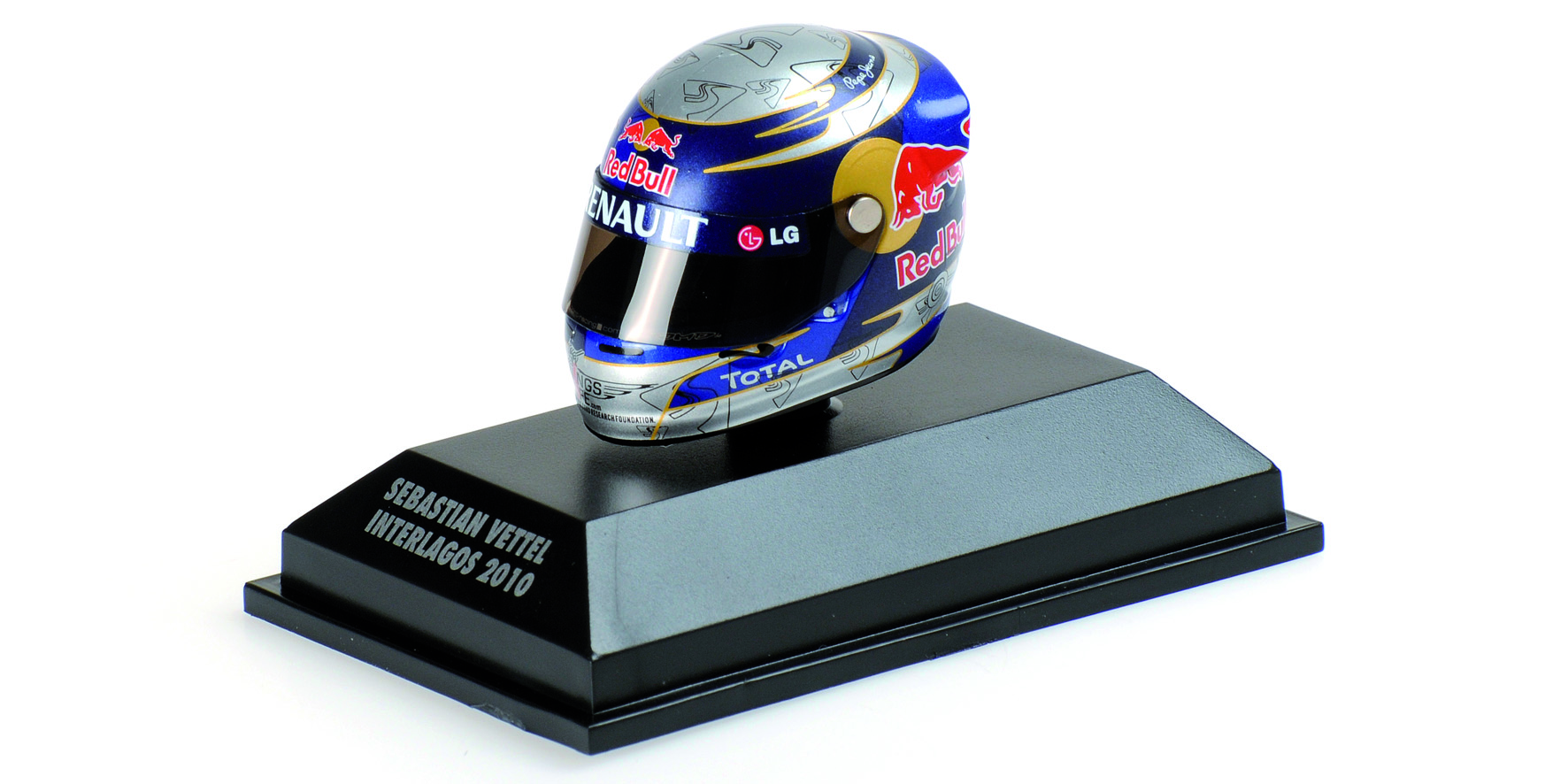 ARAI HELMET - SEBASTIAN VETTEL - INTERLAGOS 2010