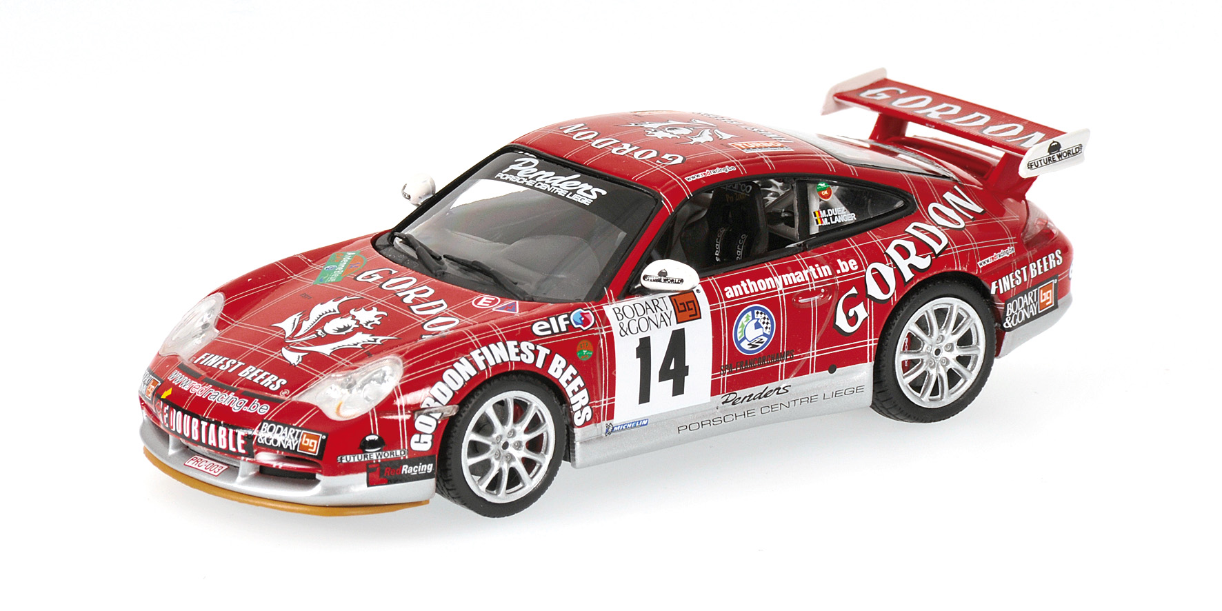 PORSCHE 911 GT3 RS - DUEZ/LANGER - CLASS WINNERS ARDENNE BLEUE RALLY 2006