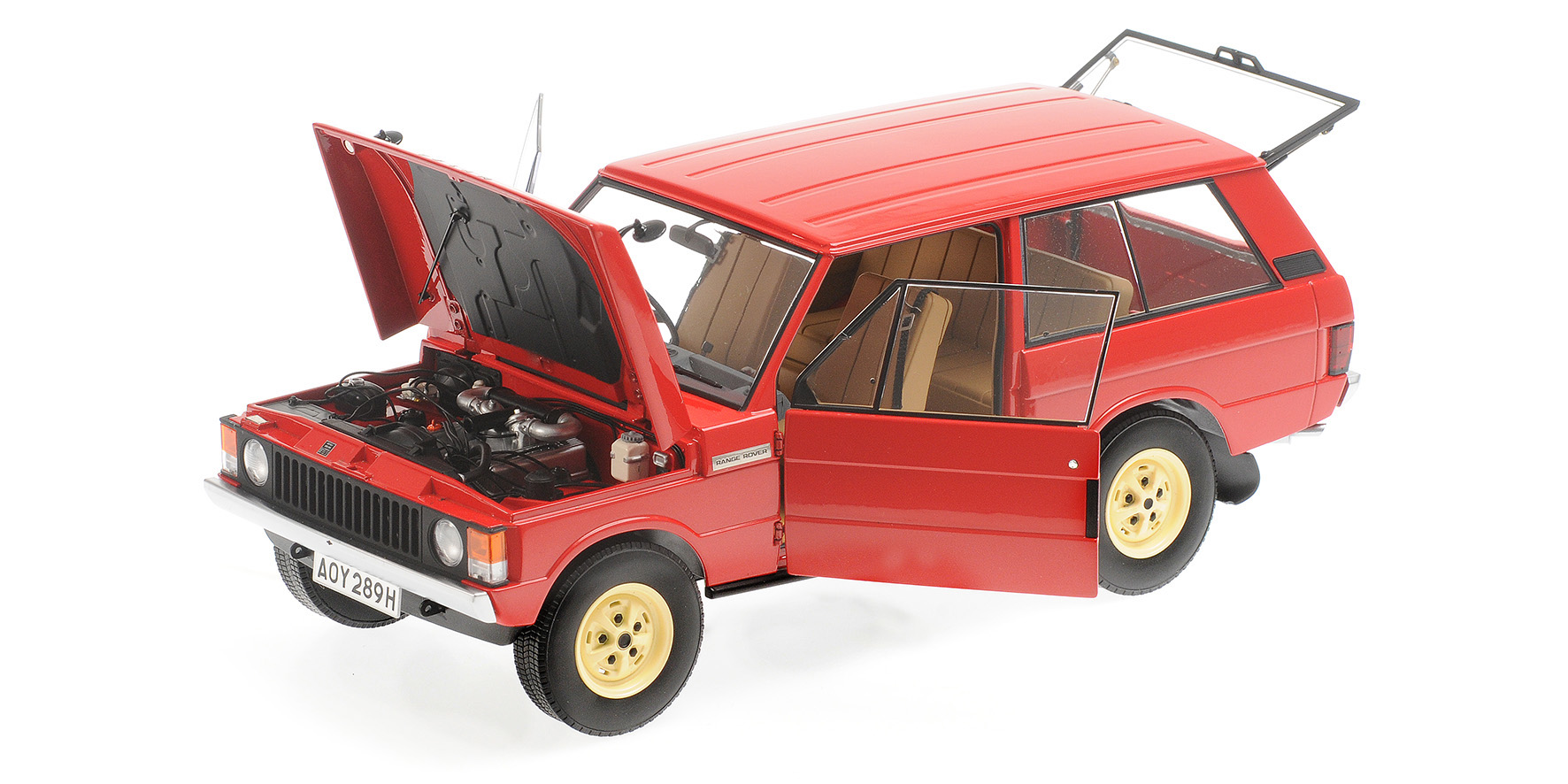 RANGE ROVER - VELAR FIRST PROTOTYPE - 1969 - RED