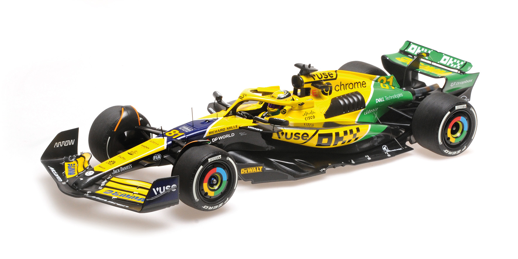 MCLAREN FORMULA 1 TEAM MCL38 - OSCAR PIASTRI - 2ND PLACE MONACO GP 2024