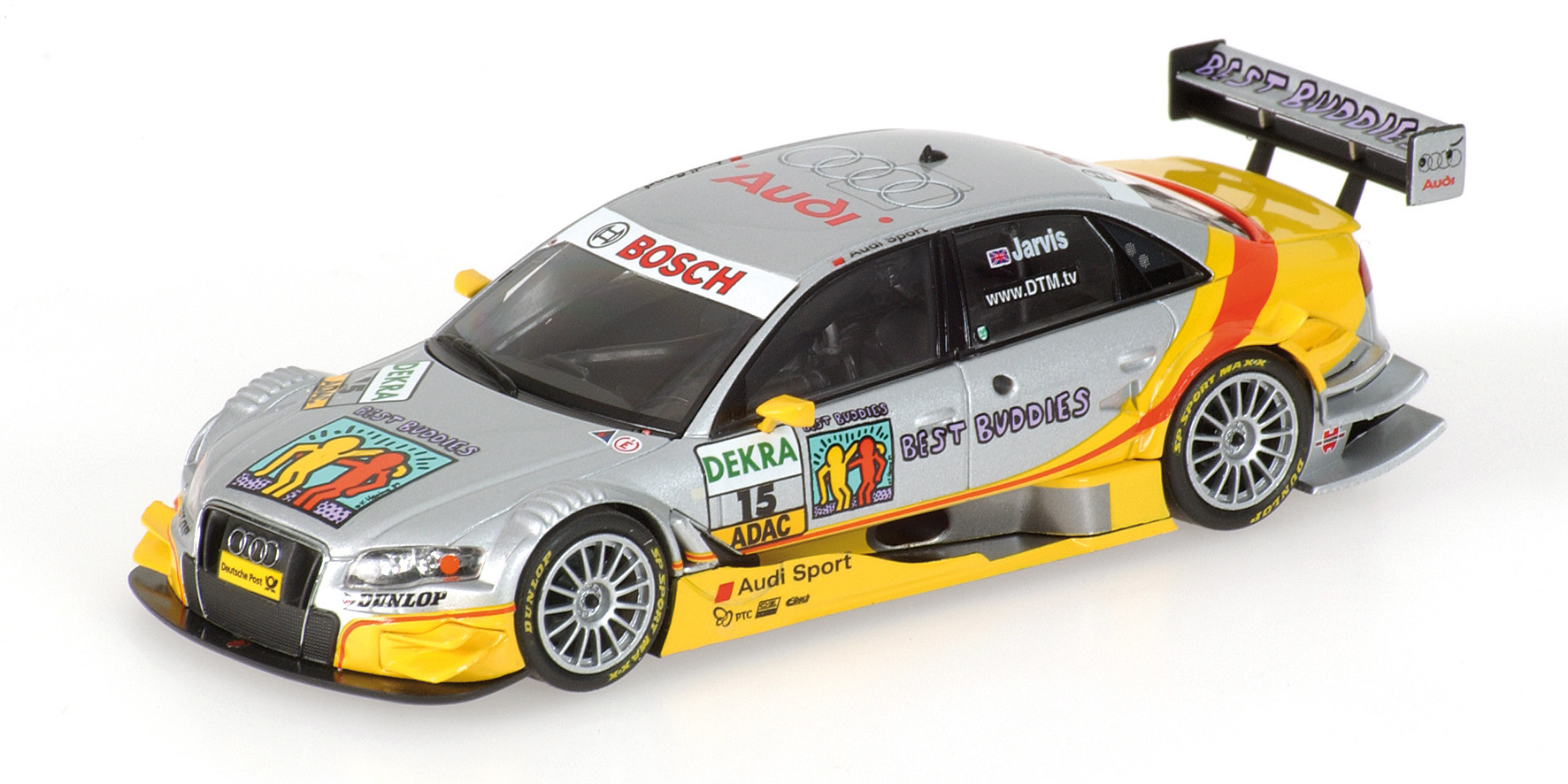 AUDI A4 (2007) - 'BEST BUDDIES' - TEAM PHOENIX - OLIVER JARVIS - DTM 2008