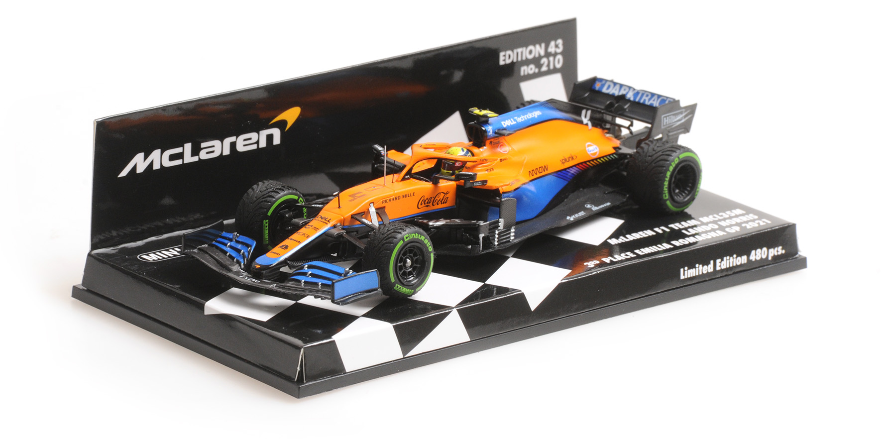MCLAREN F1 TEAM MCL35M - LANDO NORRIS - 3RD PLACE EMILIA ROMAGNA GP 2021