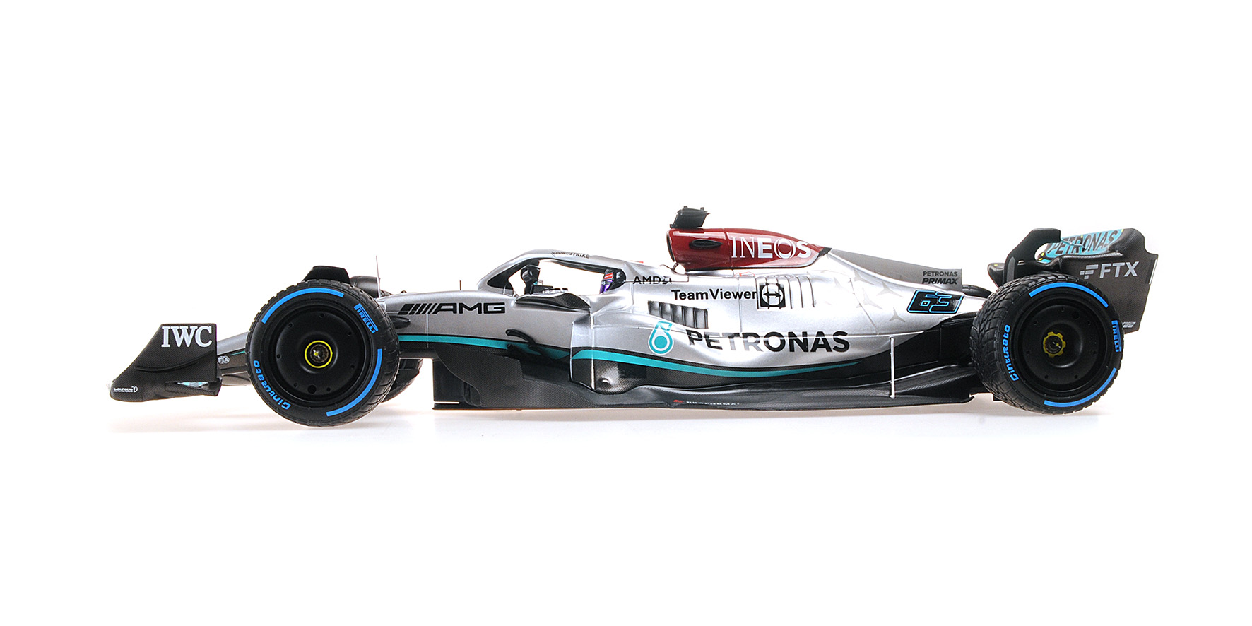 MERCEDES-AMG PETRONAS FORMULA ONE TEAM F1 W13 E PERFORMANCE - GEORGE RUSSELL - MONACO GP 2022