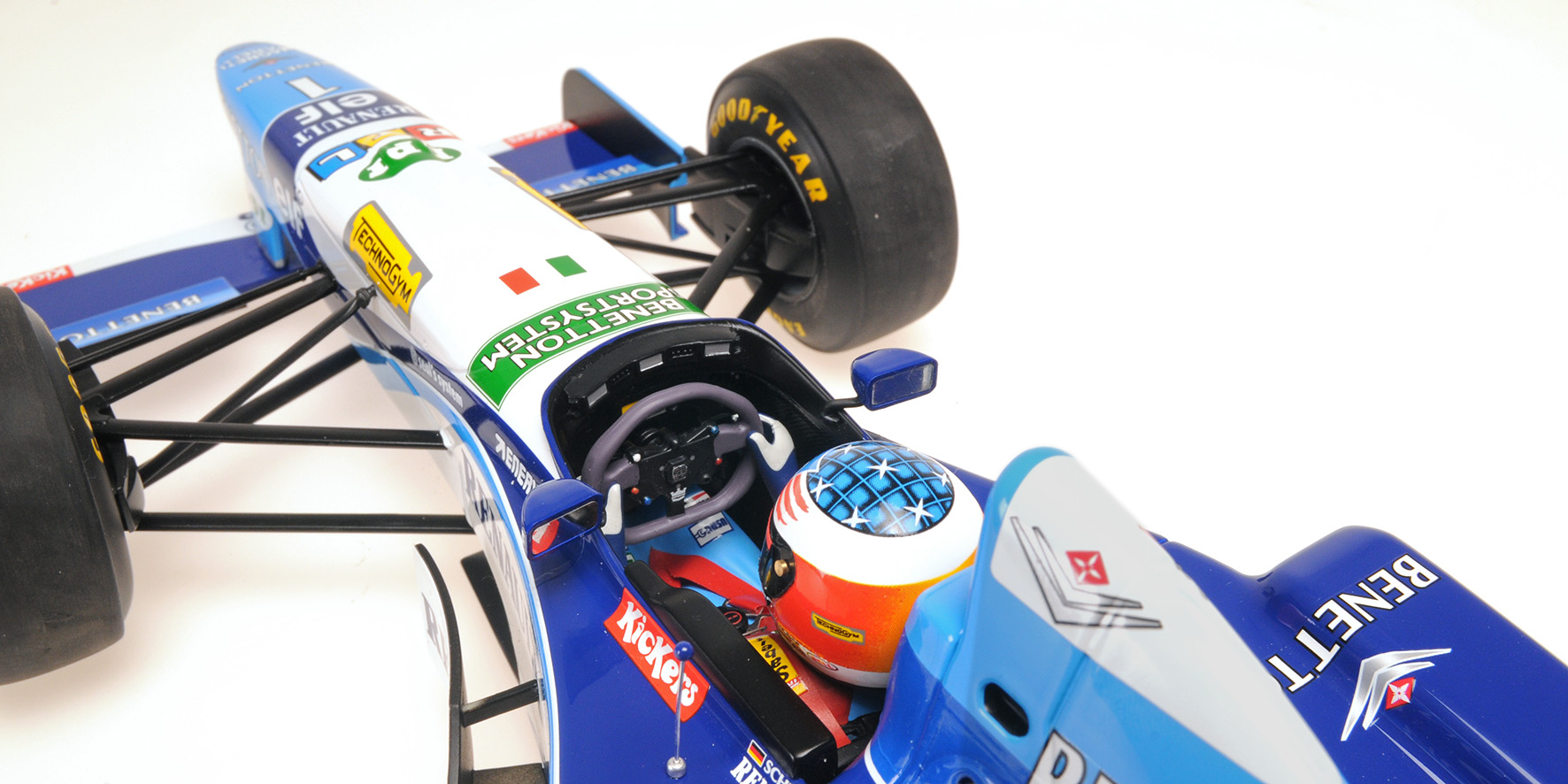 BENETTON RENAULT B195 - MICHAEL SCHUMACHER - WINNER EUROPEAN GP 1995