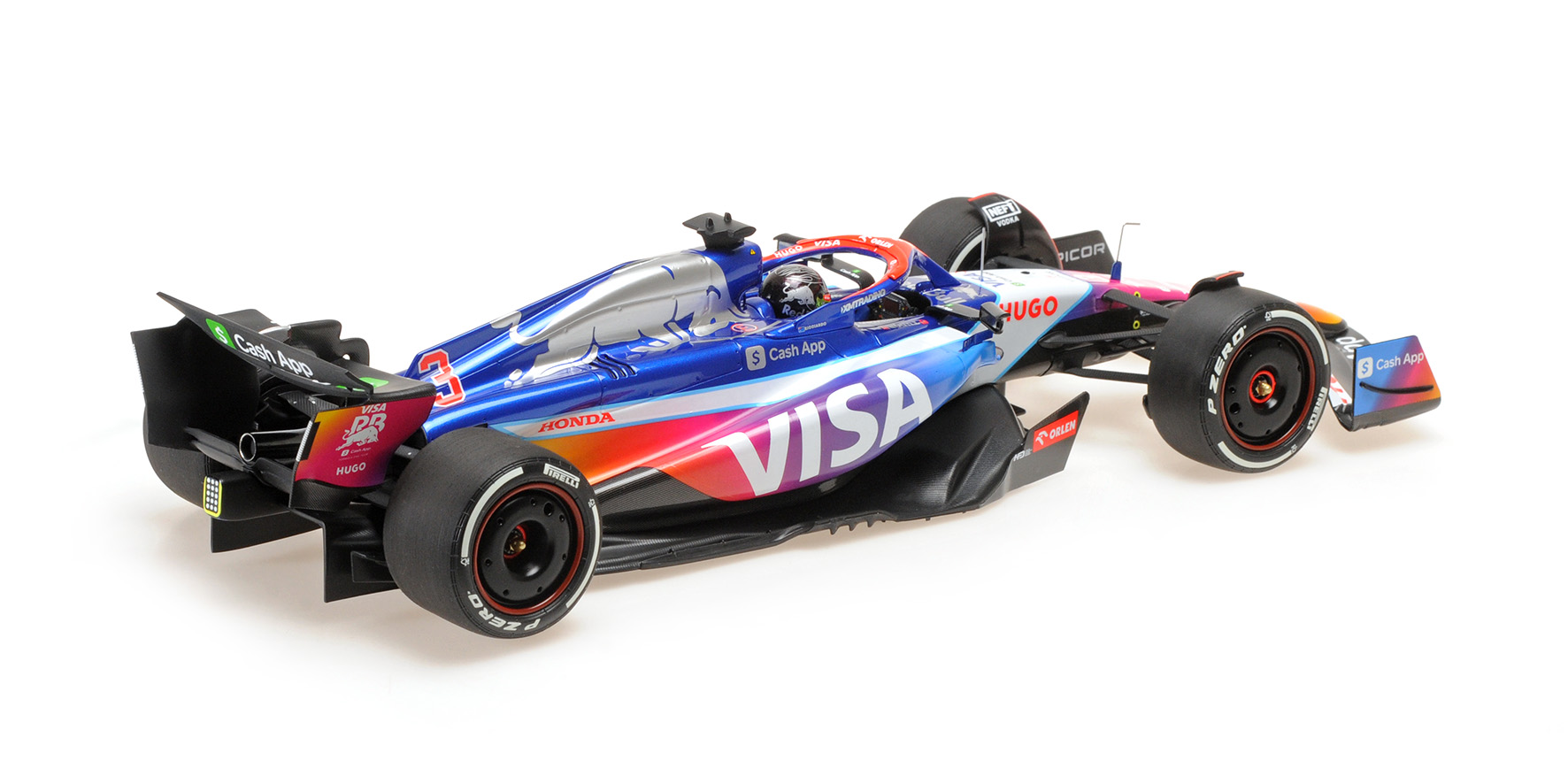 VISA CASH RB FORMULA ONE TEAM VCARB 01 - DANIEL RICCIARDO - MIAMI GP 2024
