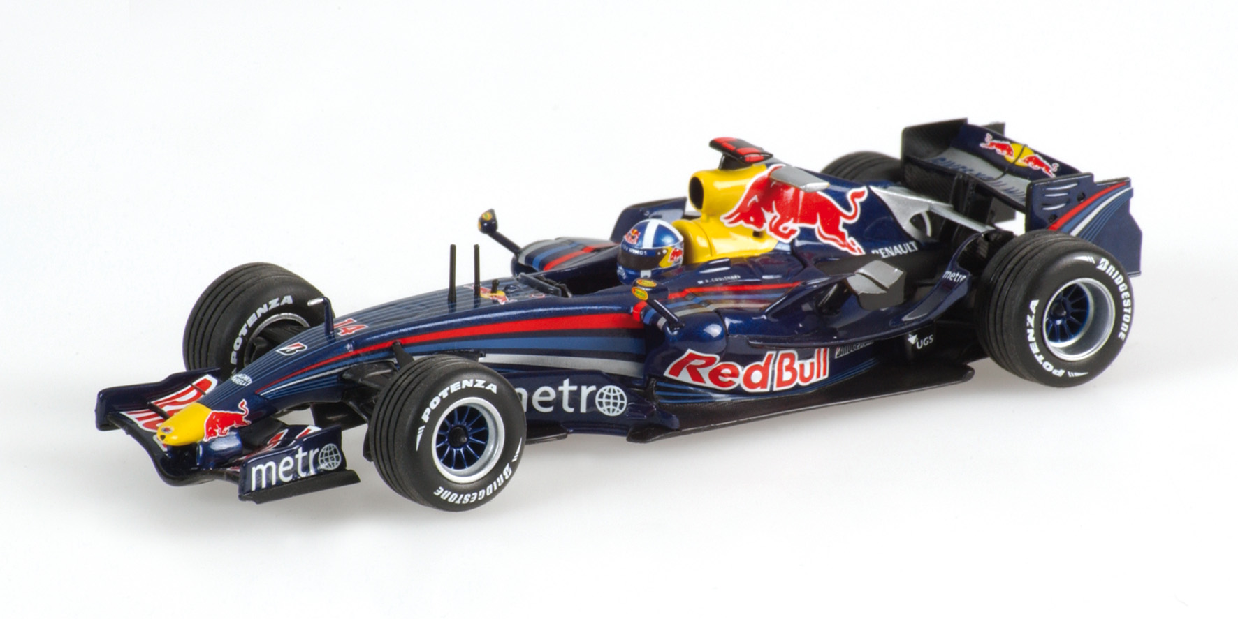 RED BULL RACING RENAULT RB3 - DAVID COULTHARD - 2007