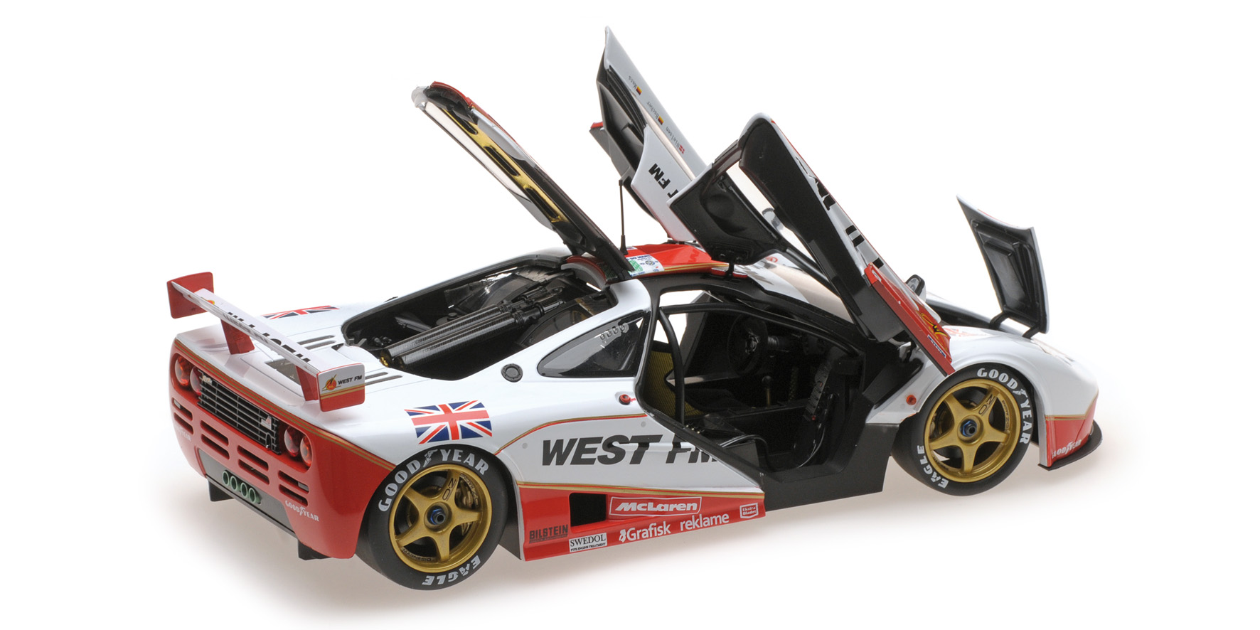 MCLAREN F1 GTR - WEST COMPETITION - NIELSEN/MASS/BSCHER - 24H LE MANS 1995
