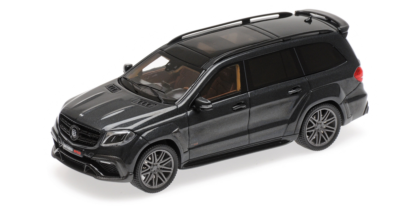 BRABUS 850 WIDESTAR XL BASED ON MERCEDES-AMG GLS 63 - 2017 - BLACK METALLIC