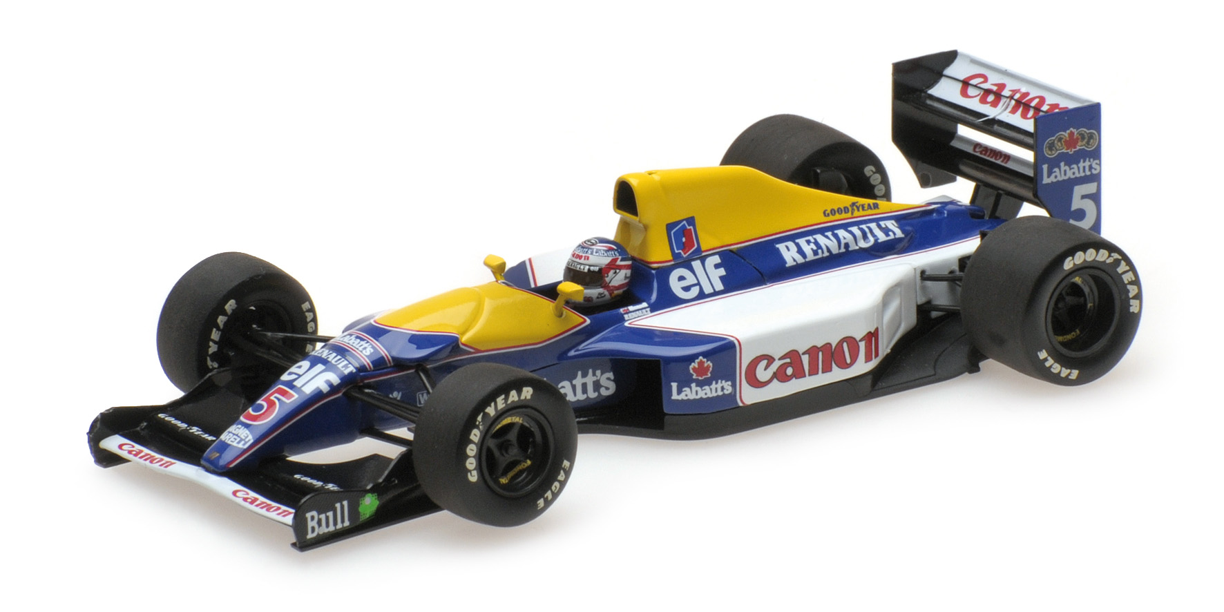 WILLIAMS RENAULT FW14B - NIGEL MANSELL - WORLD CHAMPION 1992