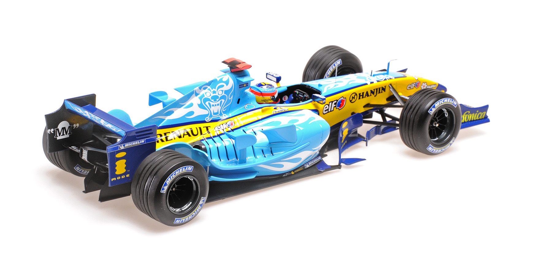 RENAULT F1 TEAM R25 - FERNANDO ALONSO - 2ND PLACE BELGIAN GP 2005