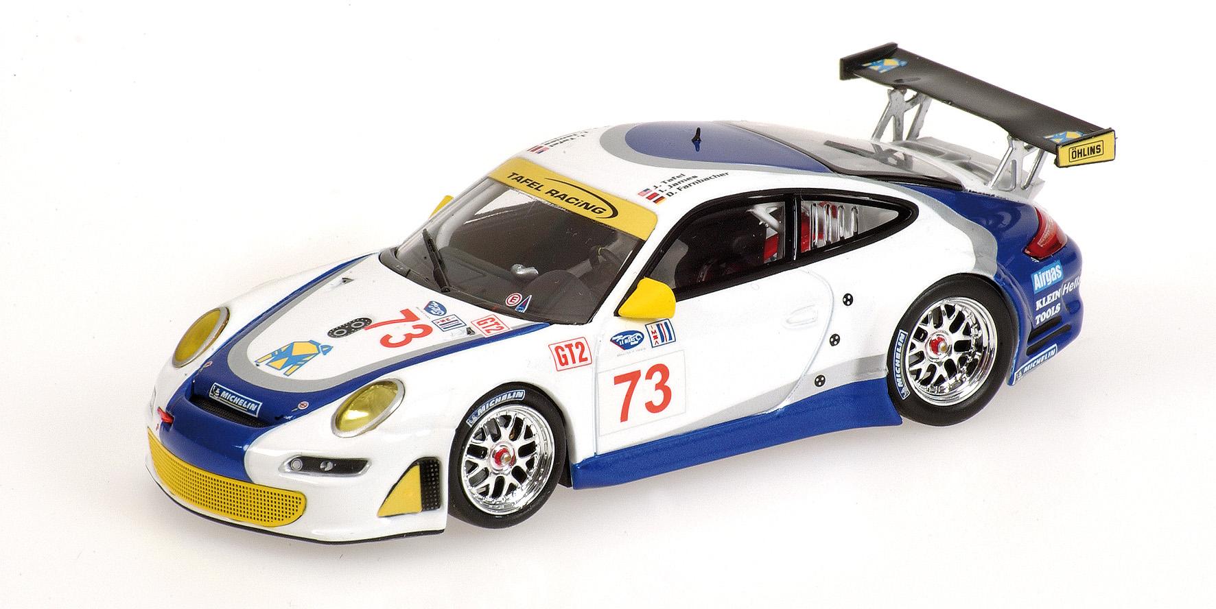 PORSCHE 911 GT3 RSR - TAFEL/FARNBACHER/JAMES - TEAM TAFEL RACING - 12H SEBRING 2007