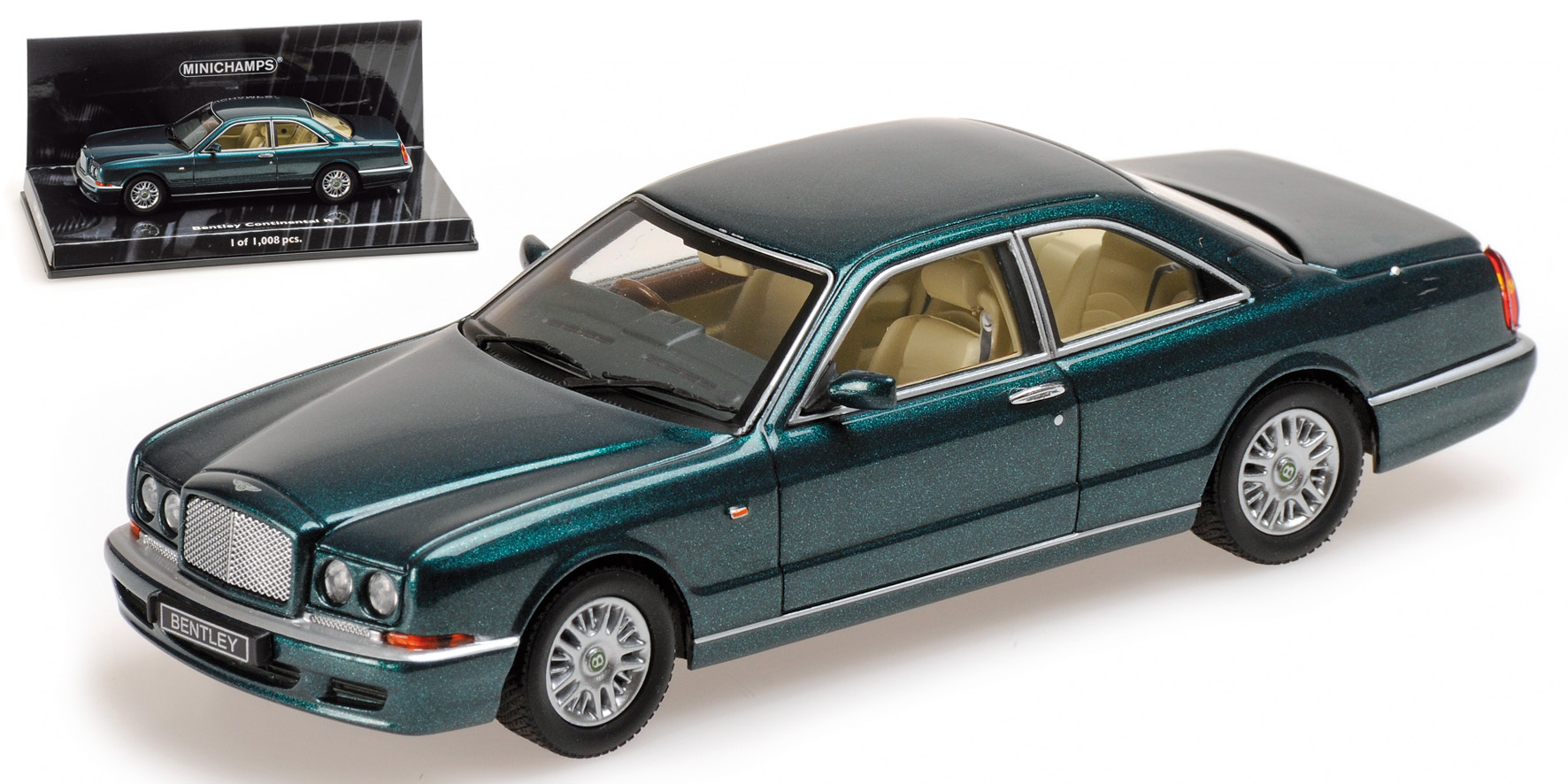 BENTLEY CONTINENTAL R - 1996 - GREEN METALLIC
