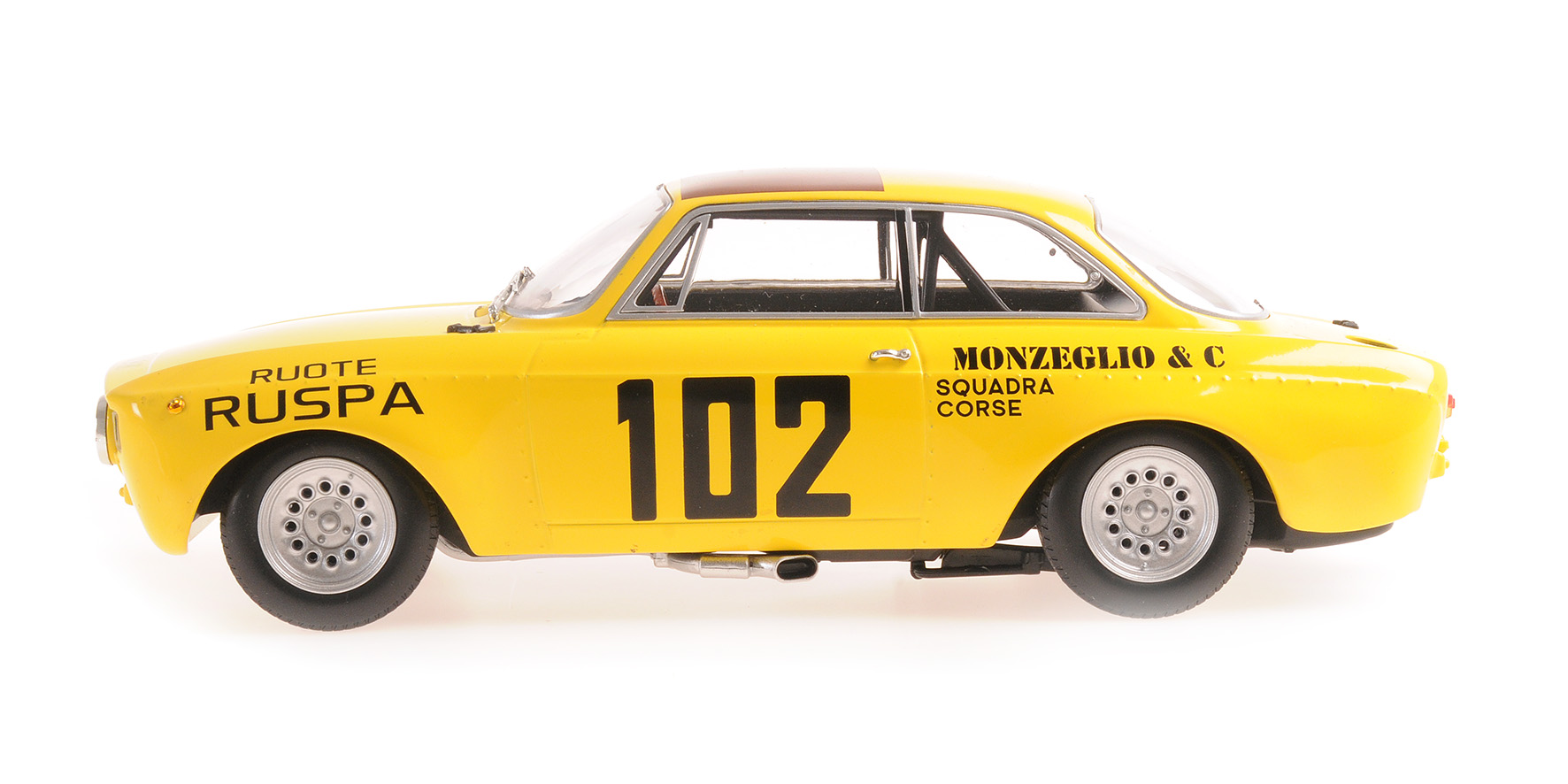 ALFA ROMEO GTA 1300 - MONZEGLIO SQUADRA CORSE - ZANETTI/RUSPA - TARGA FLORIO 1971