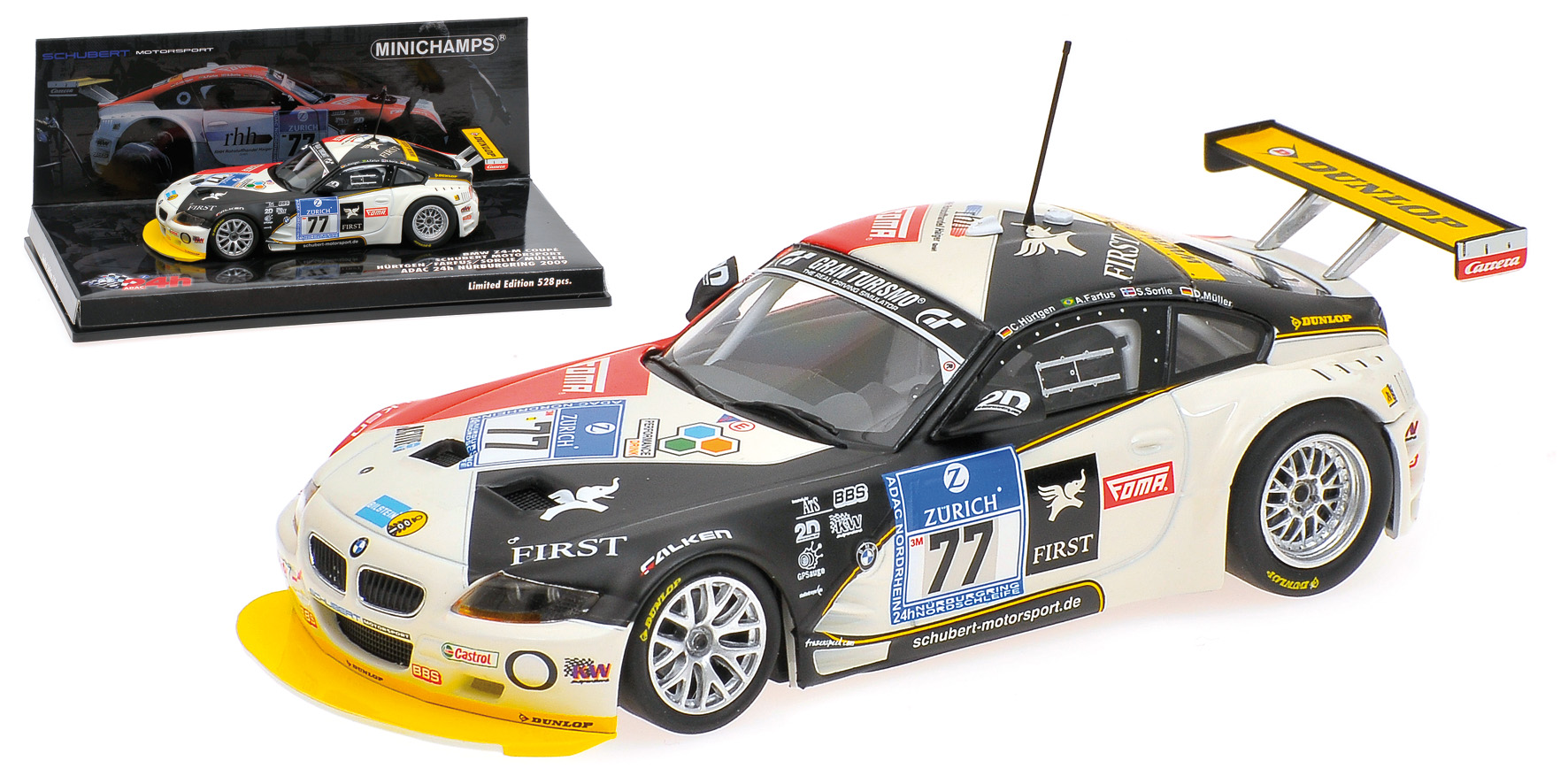 BMW Z4  M-COUPE - SCHUBERT MOTORSPORT - MÜLLER/SORLIE/FARFUS/HÜRTGEN - 24H NÜRBURGRING 2009