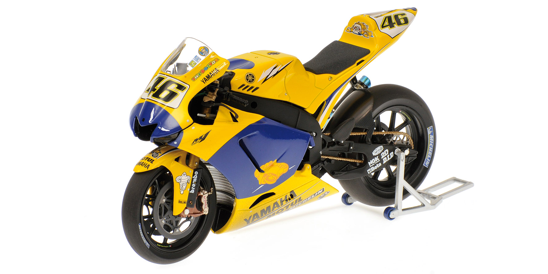 YAMAHA YZR-M1 - VALENTINO ROSSI - TEAM CAMEL YAMAHA - MOTOGP 2006 - 'DIRTY VERSION'