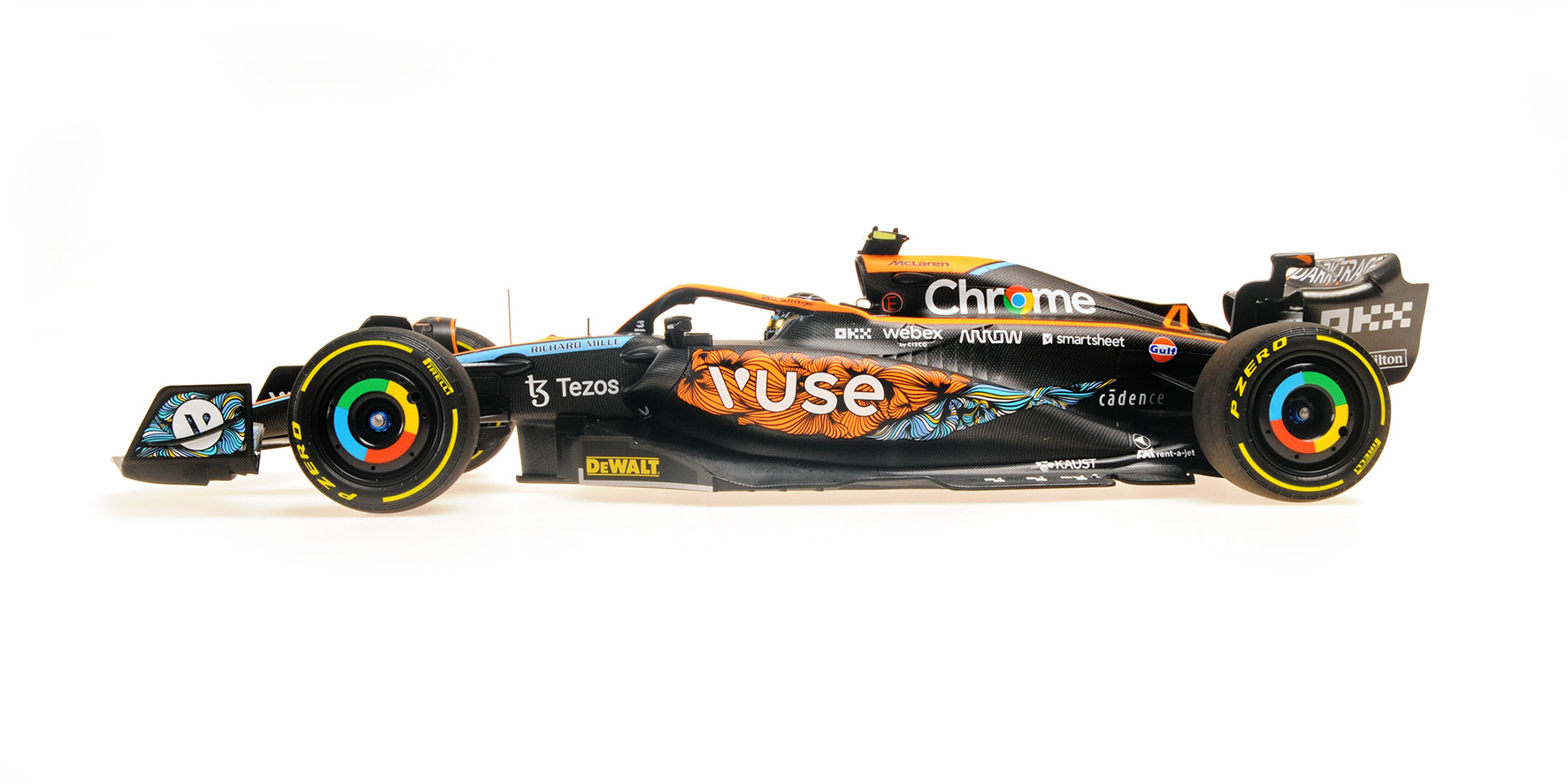 MCLAREN F1 TEAM MCL36 - LANDO NORRIS - ABU DHABI GP 2022