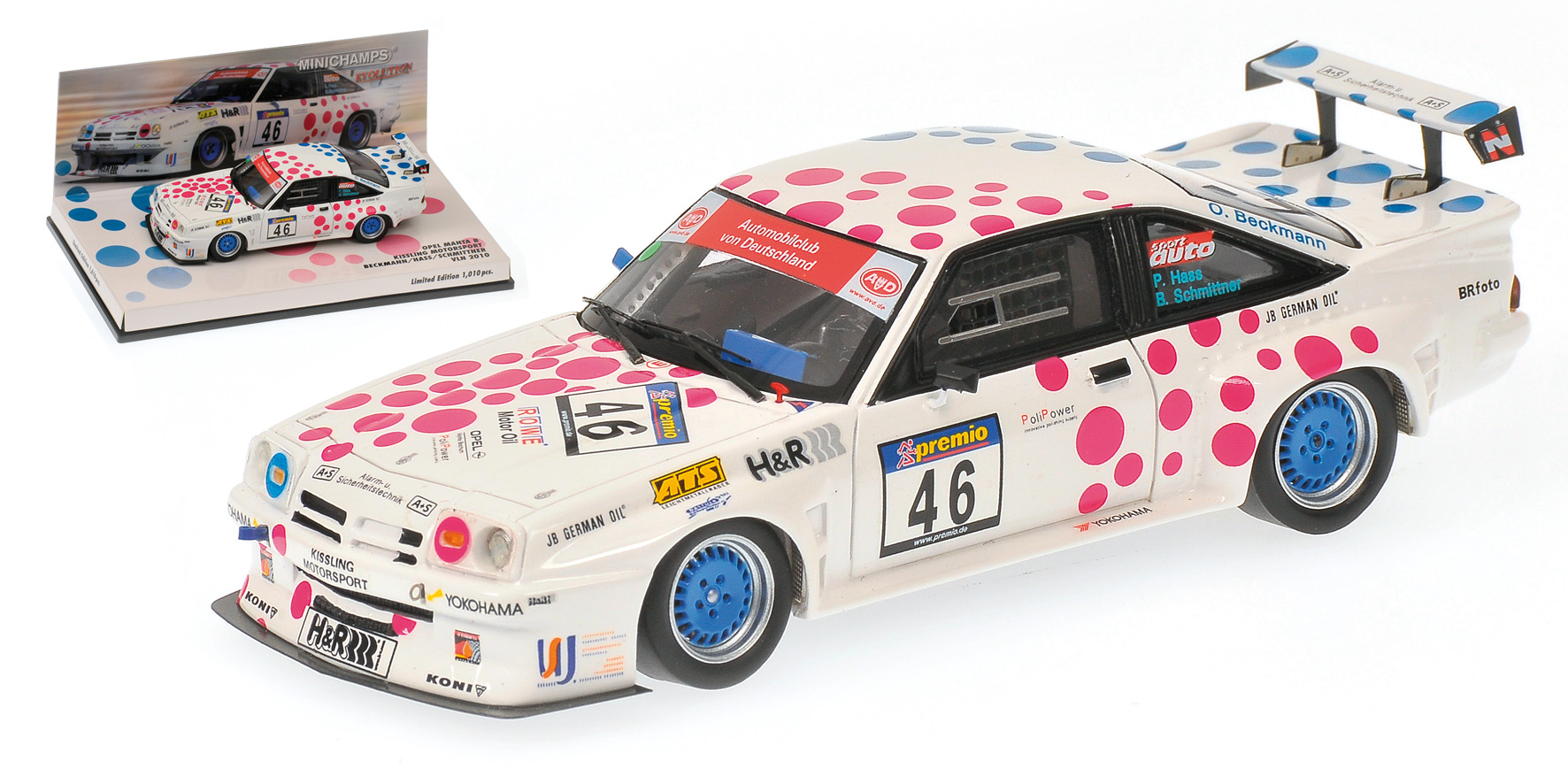 OPEL MANTA - KISSLING MOTORSPORT - BECKMANN/HASS/SCHMITTNER - VLN 2010