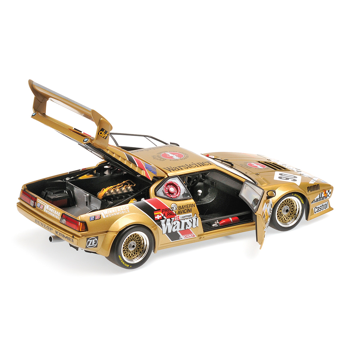 BMW M1 - BRUN MOTORSPORT - PALLAVICINI/WINTHER/VON BAYERN - 24H LE MANS 1983