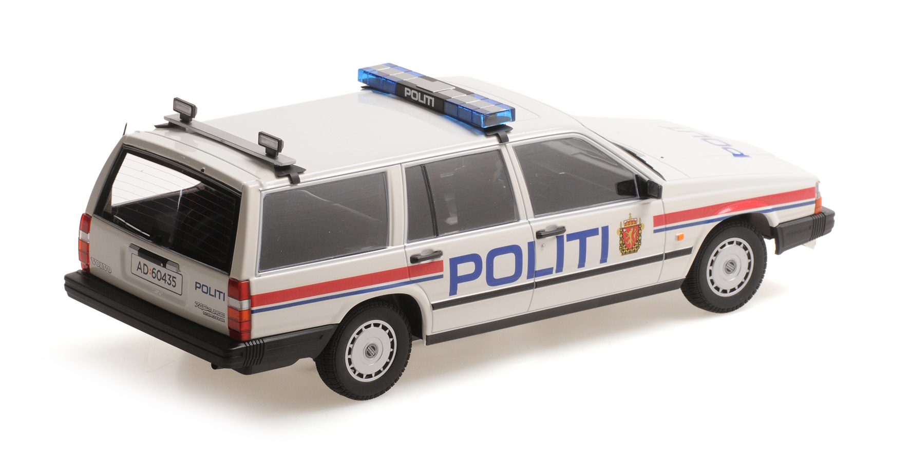 VOLVO 740 GL BREAK - 1986 - POLITI NORWAY