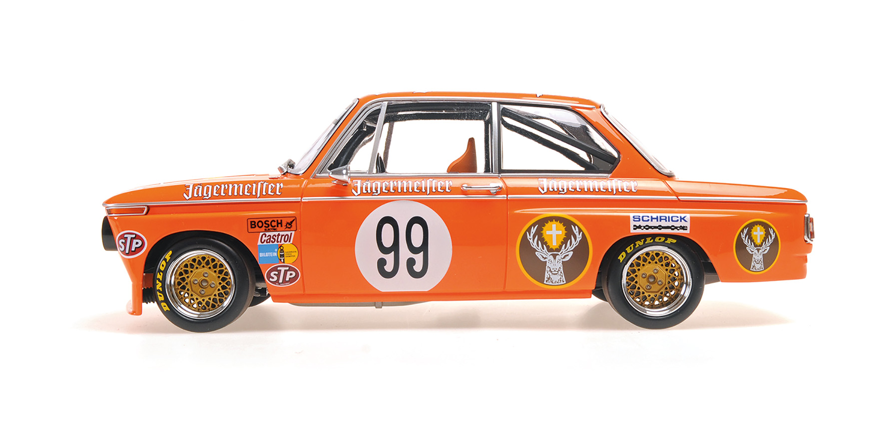 BMW 2002 - SCHLÜTER MOTORSPORT - HELMUT KELLENERS - FLUGPLATZ RENNEN MAINZ-FINTHEN DRM 1974 3.PLACE DIVISION 2