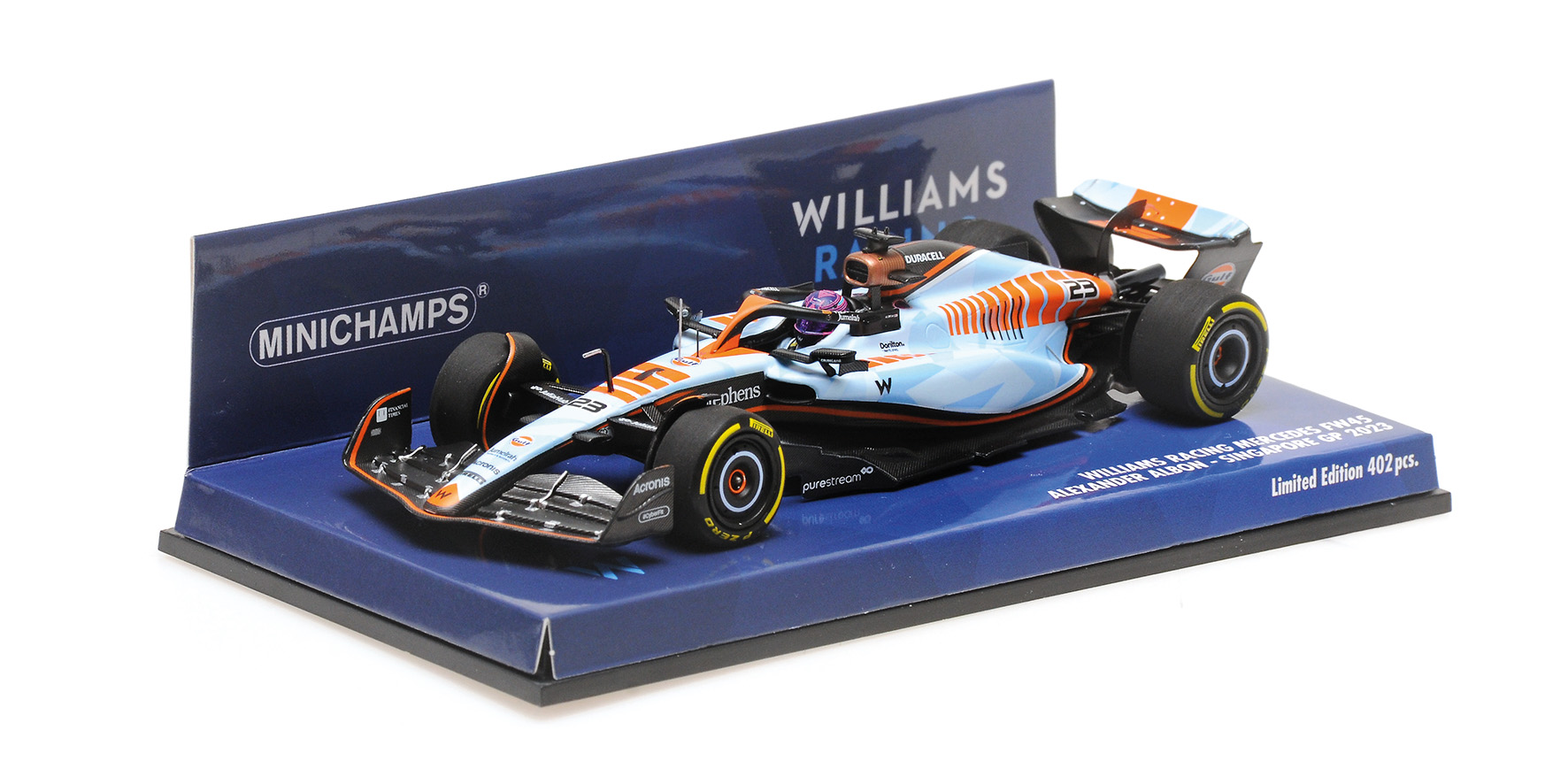 WILLIAMS RACING FW45 - ALEX ALBON - SINGAPORE GP - 2023