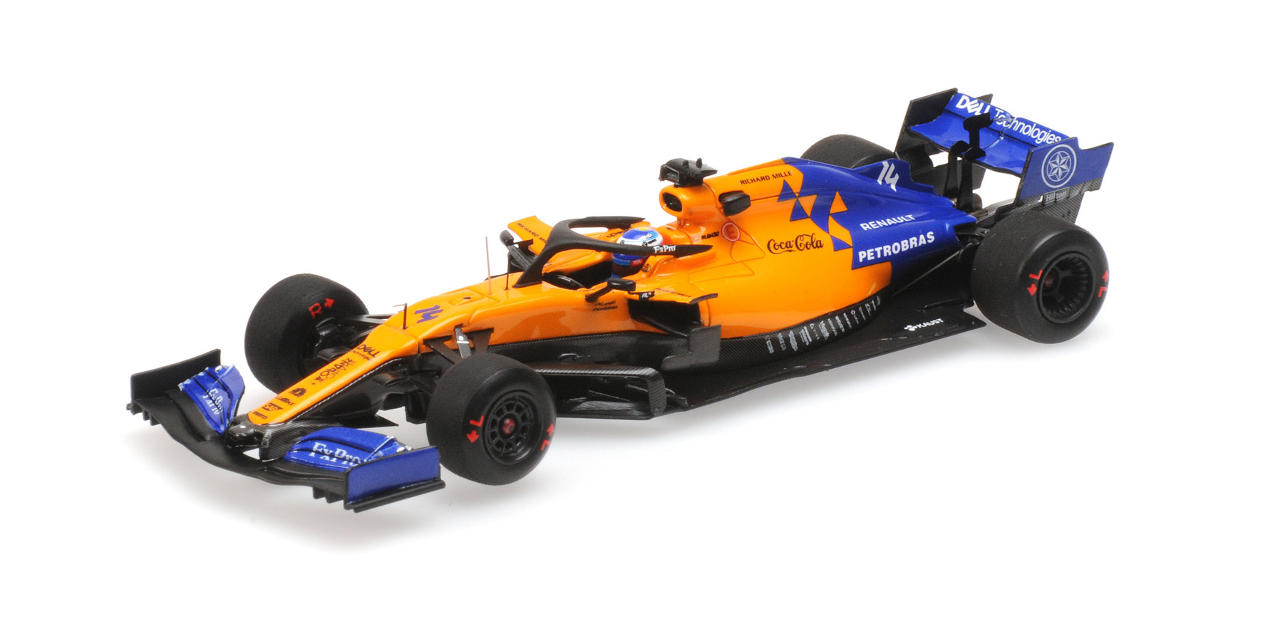 MCLAREN MCL34 - FERNANDO ALONSO - TEST BAHRAIN 2ND APRIL 2019