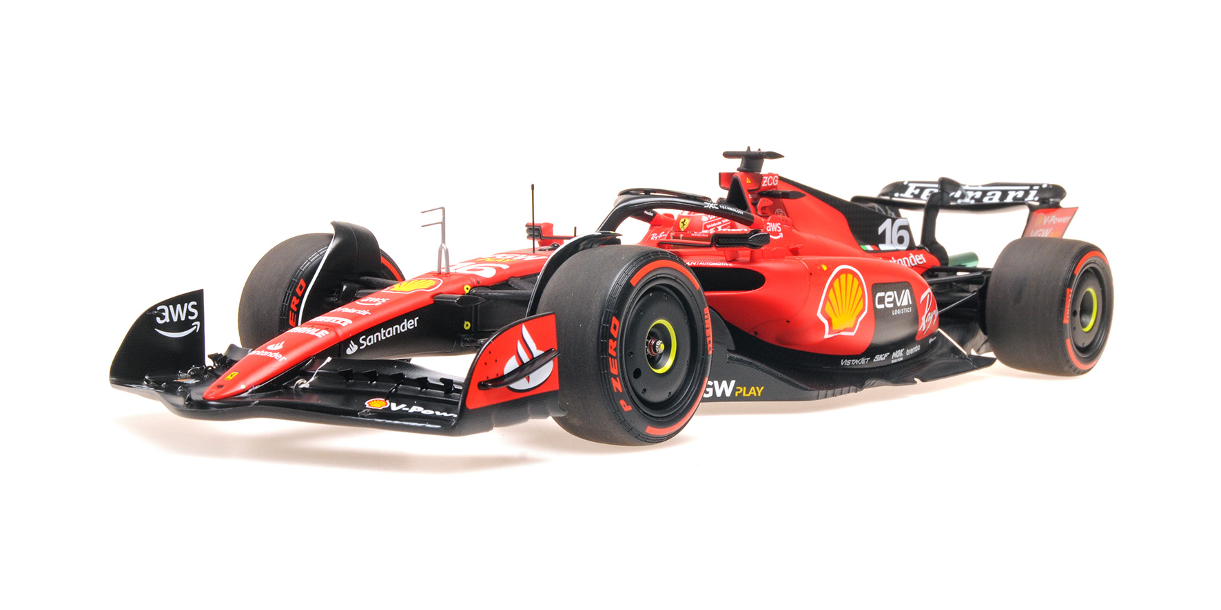 FERRARI SF-23 - CHARLES LECLERC - GP BELGIUM 2023