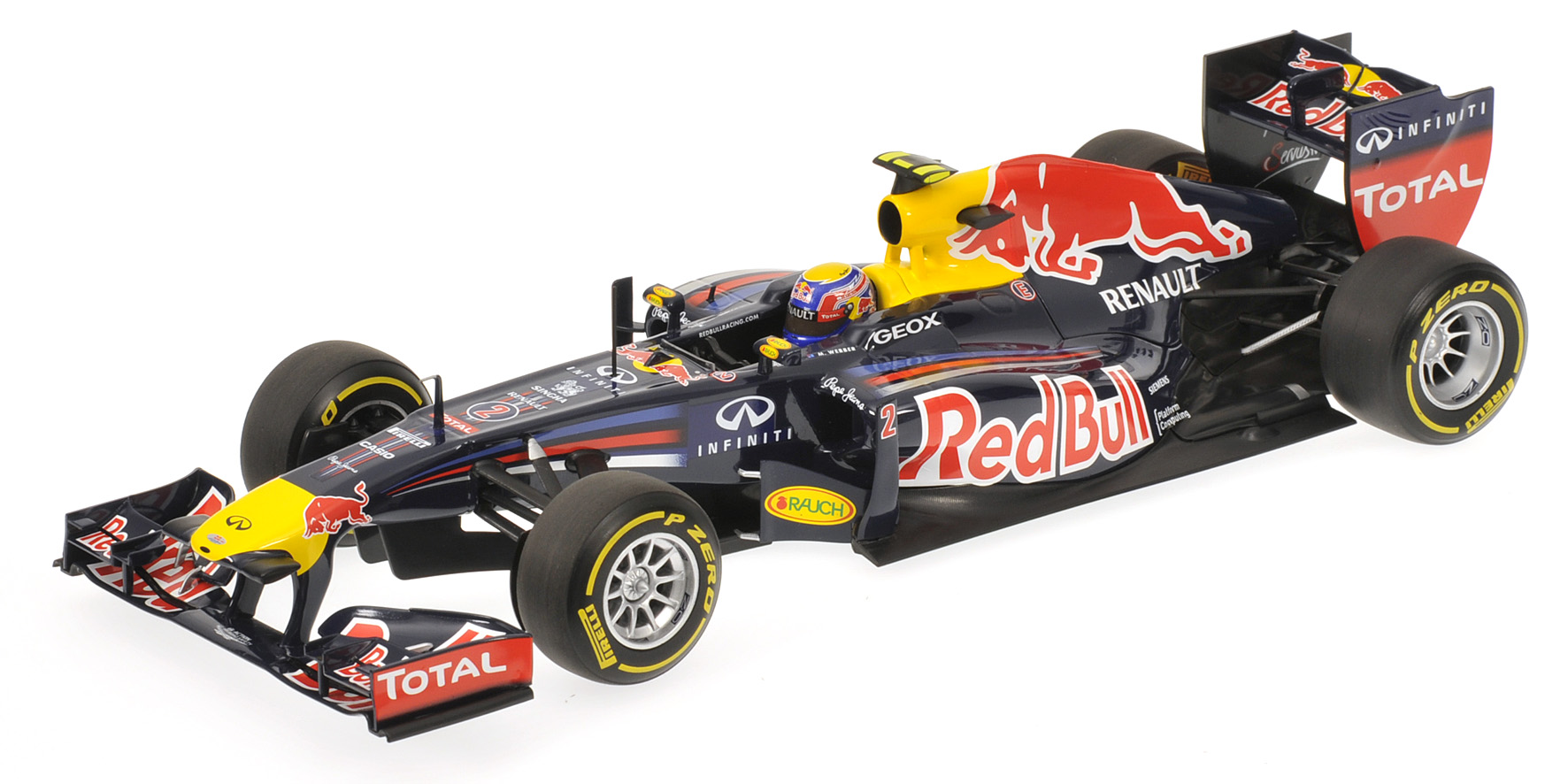 RED BULL RACING - SHOWCAR - MARK WEBBER - 2012