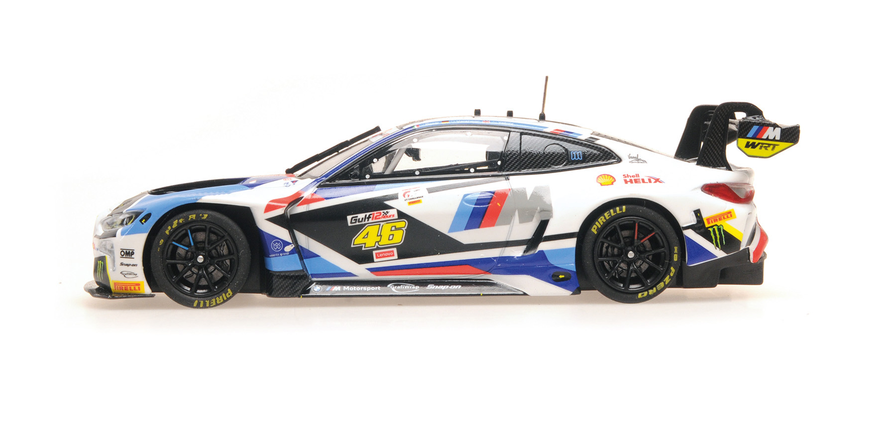 BMW M4 GT3 – TEAM WRT - ROSSI/VANTHOOR/YELLOLY – GULF 12 H ABU DHABI 2023