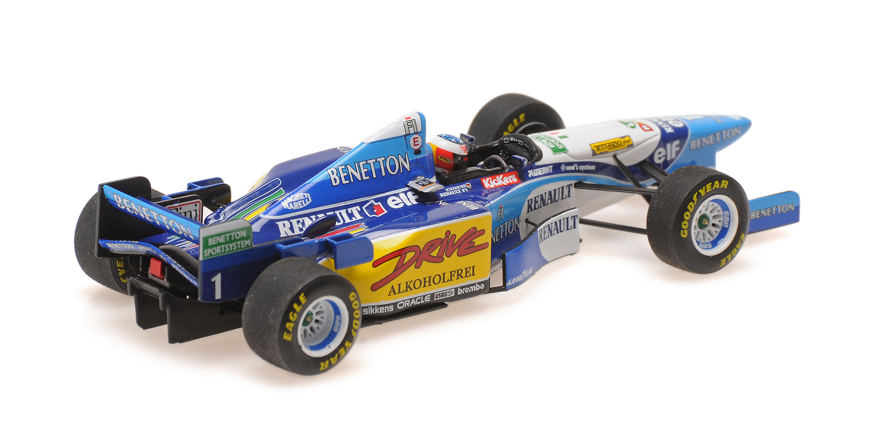 BENETTON RENAULT B195 - MICHAEL SCHUMACHER - WINNER FRENCH GP 1995
