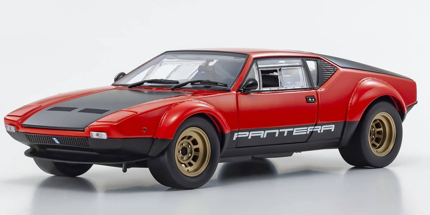 DE TOMASO PANTERA GT4 - RED/BLACK (08853R)