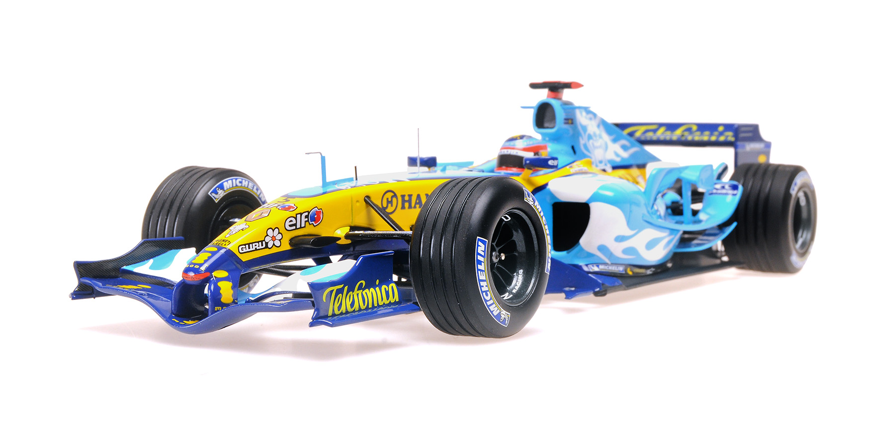 RENAULT F1 TEAM R25 - FERNANDO ALONSO - 2ND PLACE BELGIAN GP 2005
