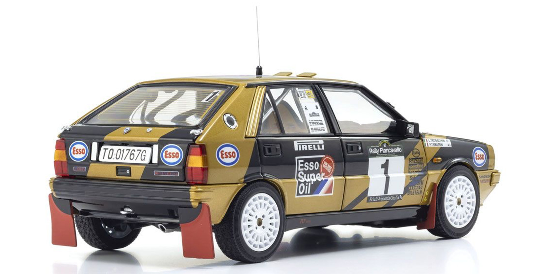 LANCIA DELTA HF 4WD - ESSO - #1 - WINNER RALLY PIANCAVALLO 1987 (08960D)
