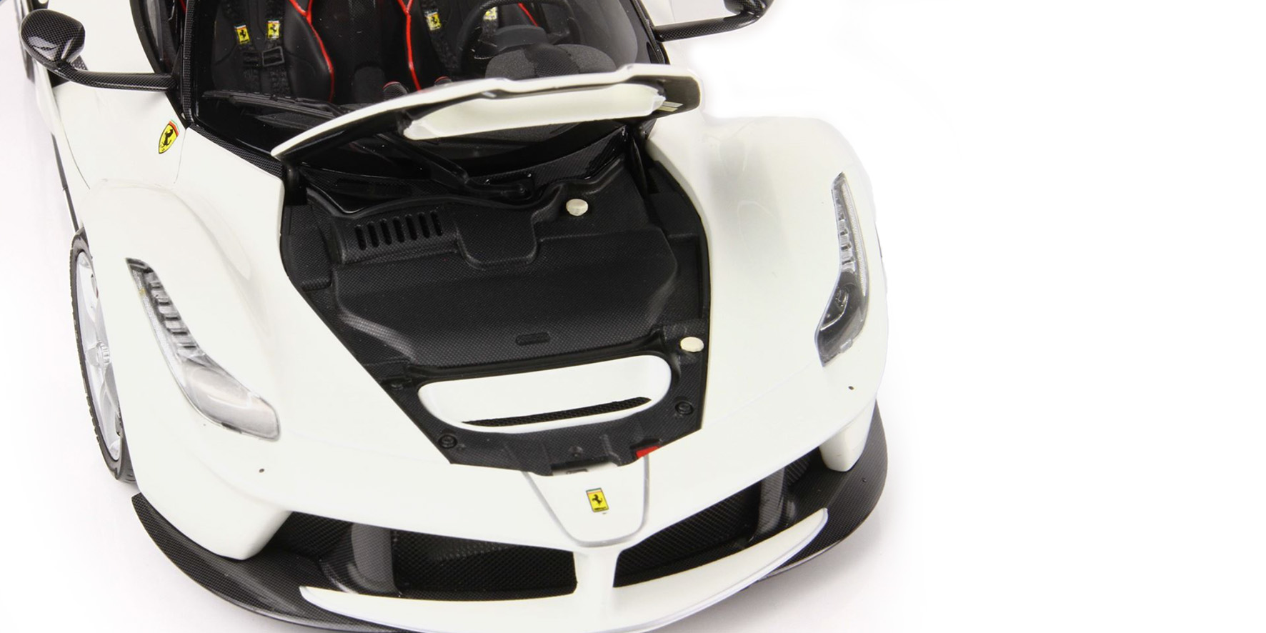 FERRARI LAFERRARI APERTA - BIANCO ITALIA