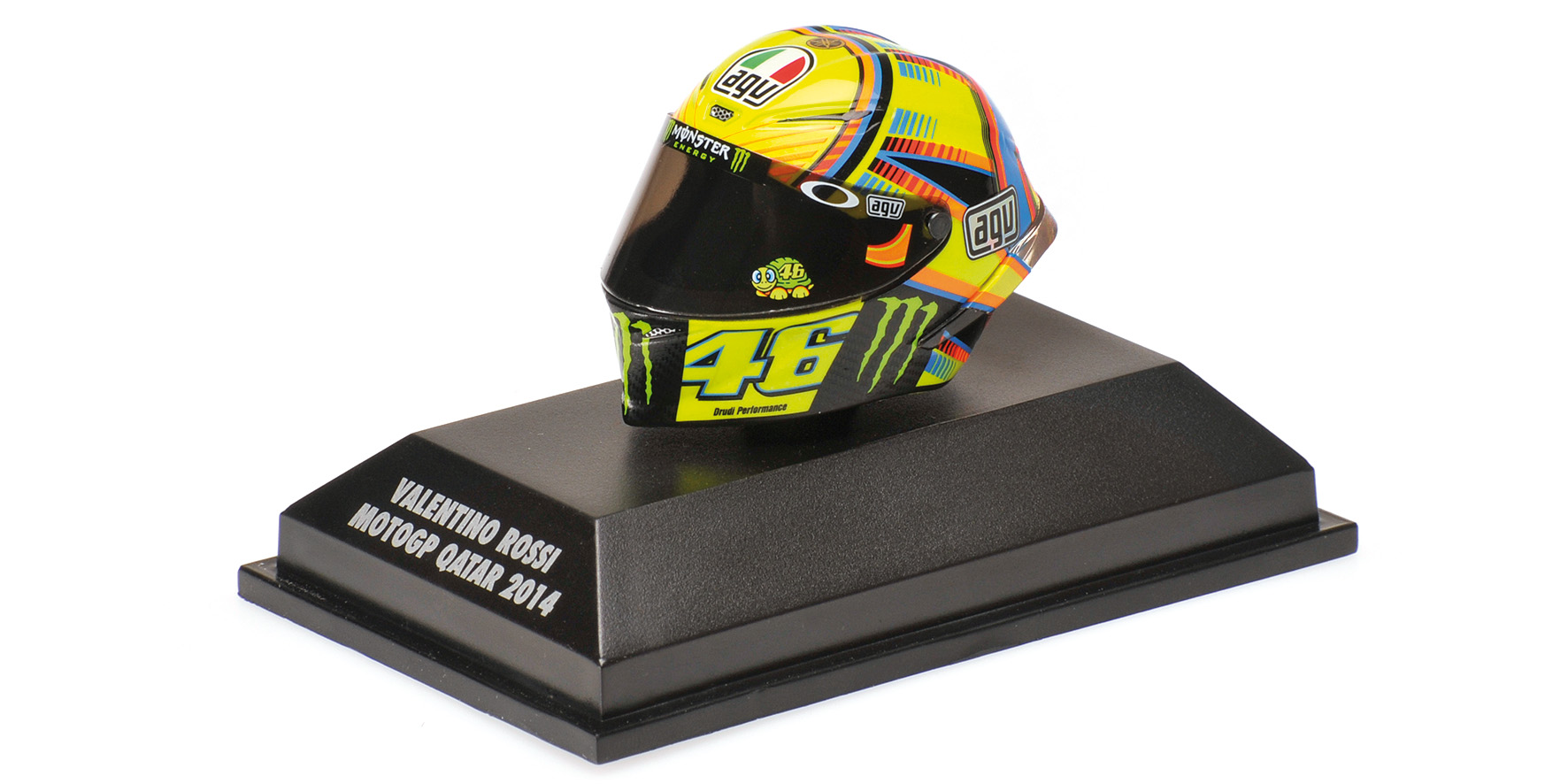 AGV HELMET - VALENTINO ROSSI - MOTOGP KATAR 2014
