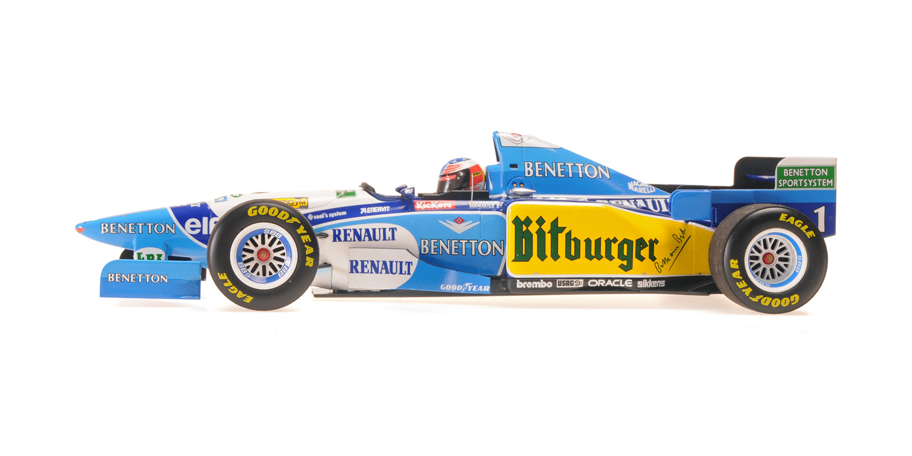 BENETTON RENAULT B195 - MICHAEL SCHUMACHER - WINNER EUROPEAN GP 1995