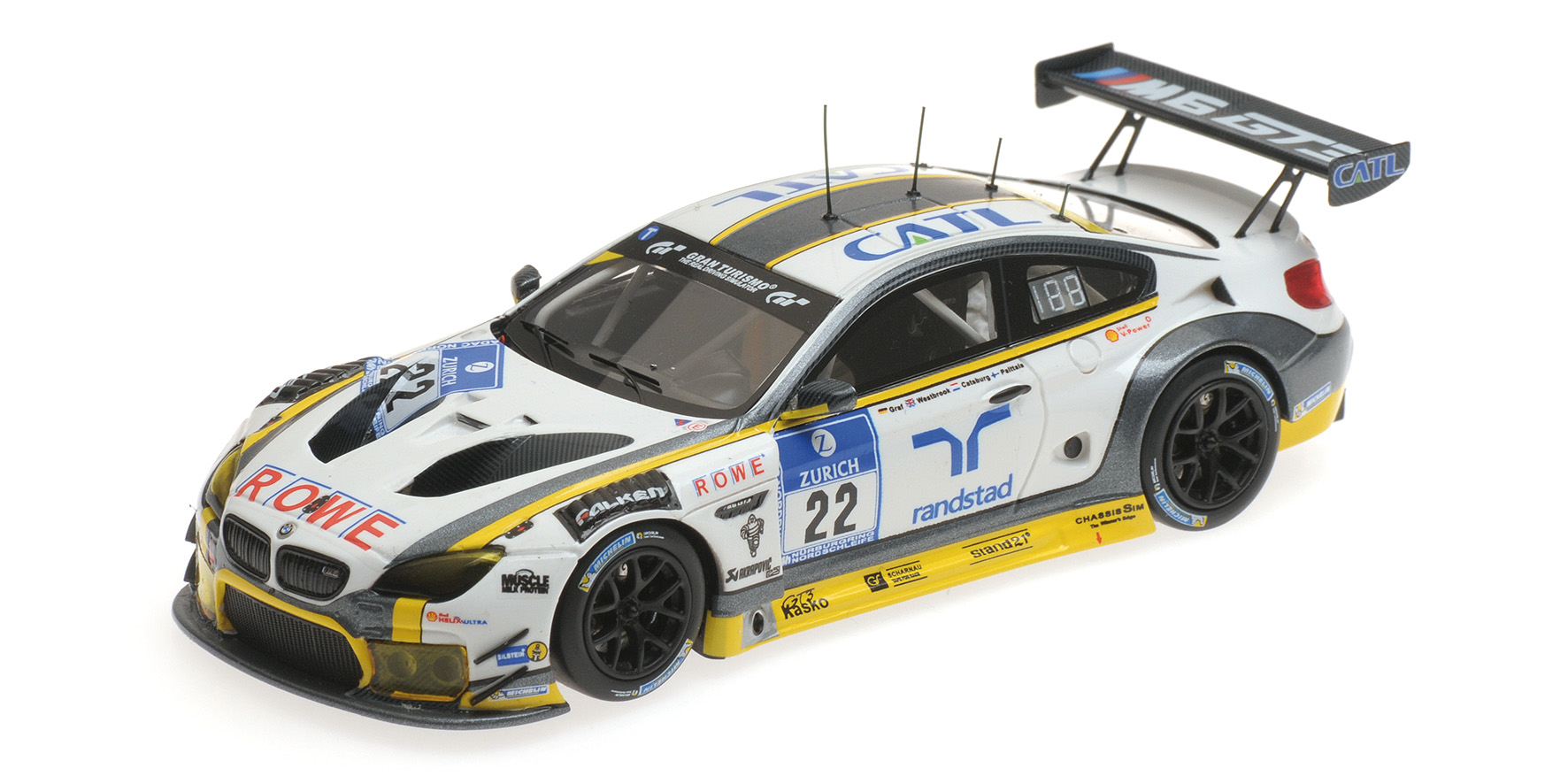 BMW M6 GT3 - ROWE RACING - GRAF/WESTBROOK/CATSBURG/PALTALLA - 24H NÜRBURGRING 2016