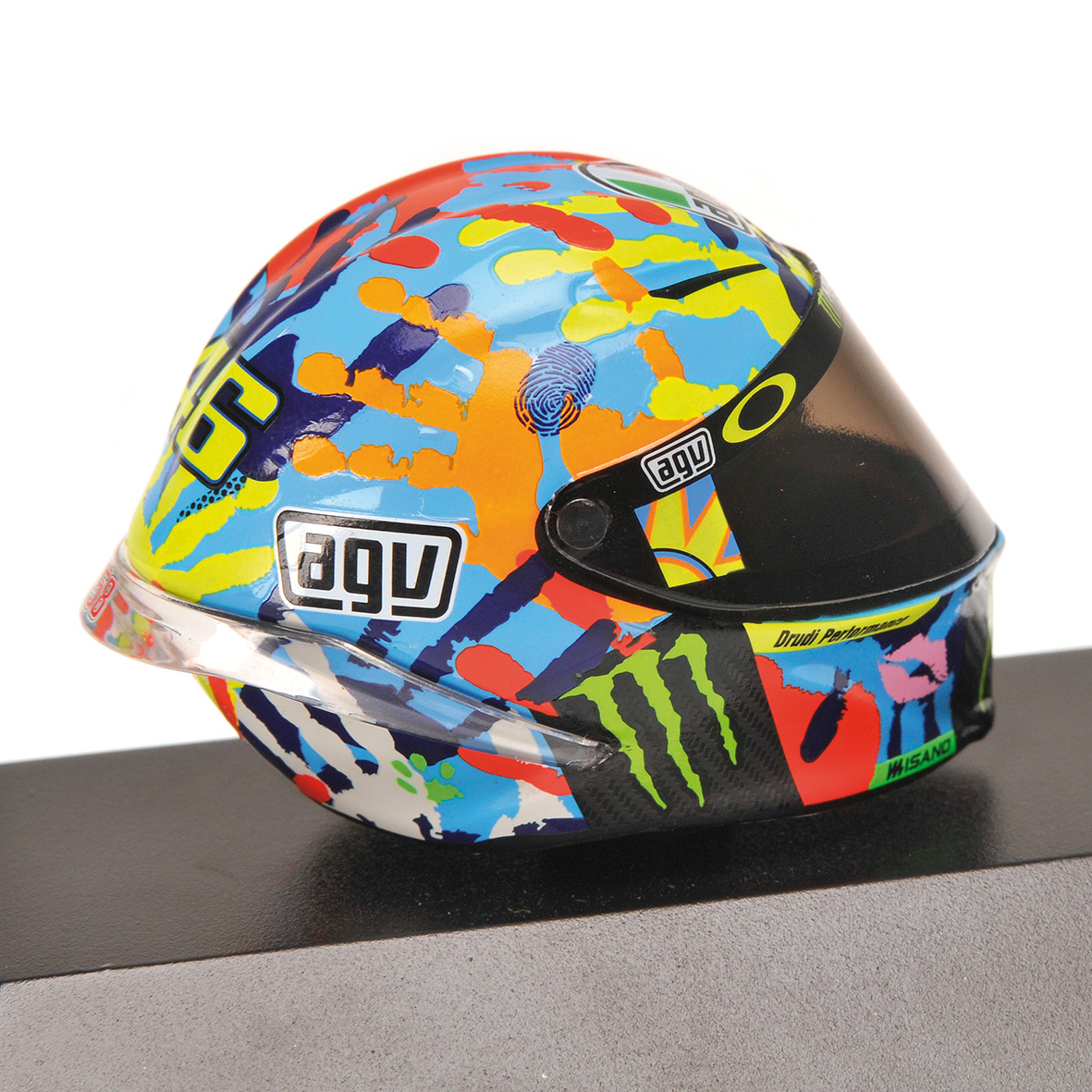 AGV HELMET - VALENTINO ROSSI - MOTOGP MISANO 2014