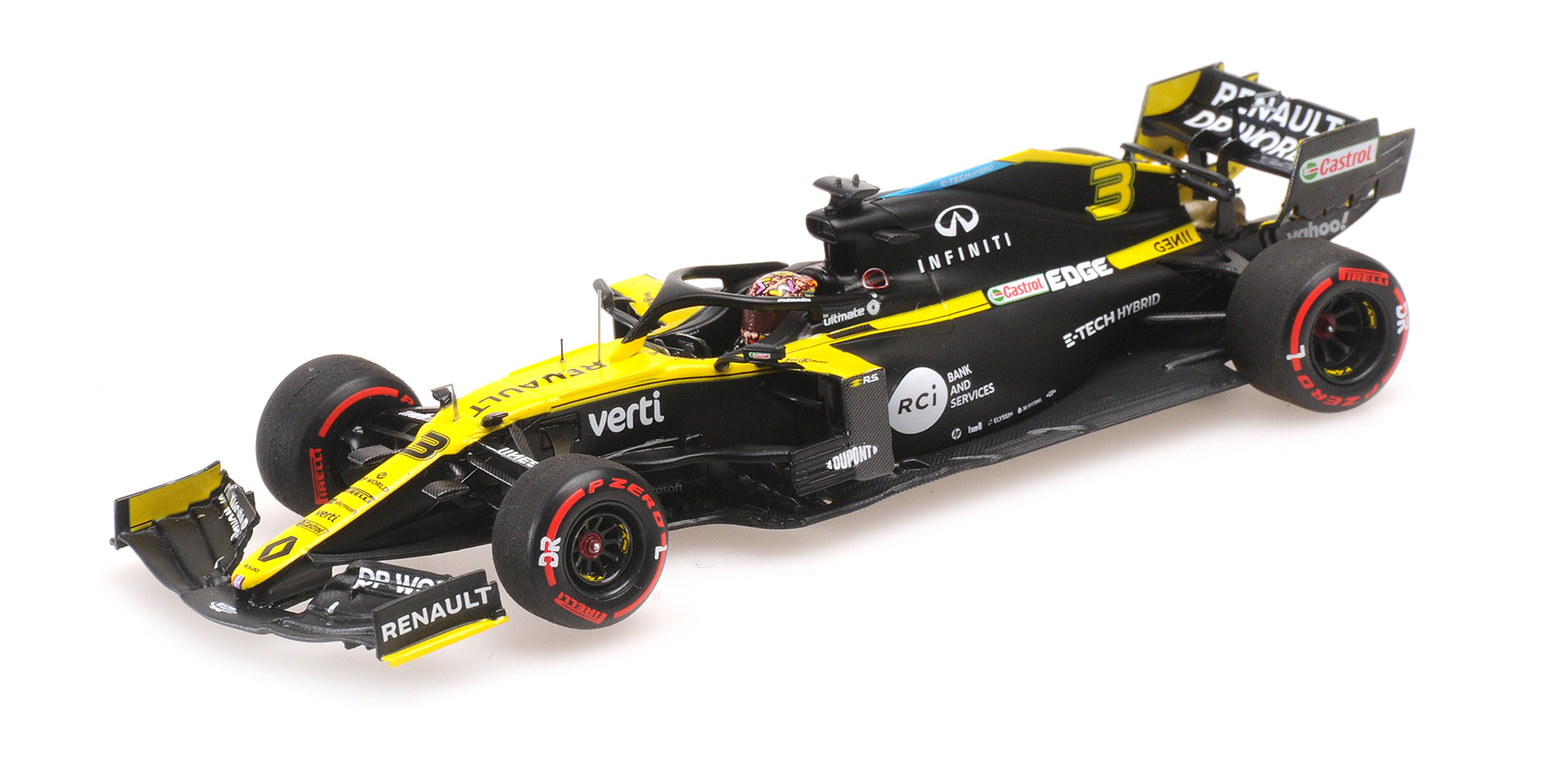 RENAULT DP WORLD F1 TEAM R.S.20 - DANIEL RICCIARDO - 3RD PLACE EIFEL GP 2020